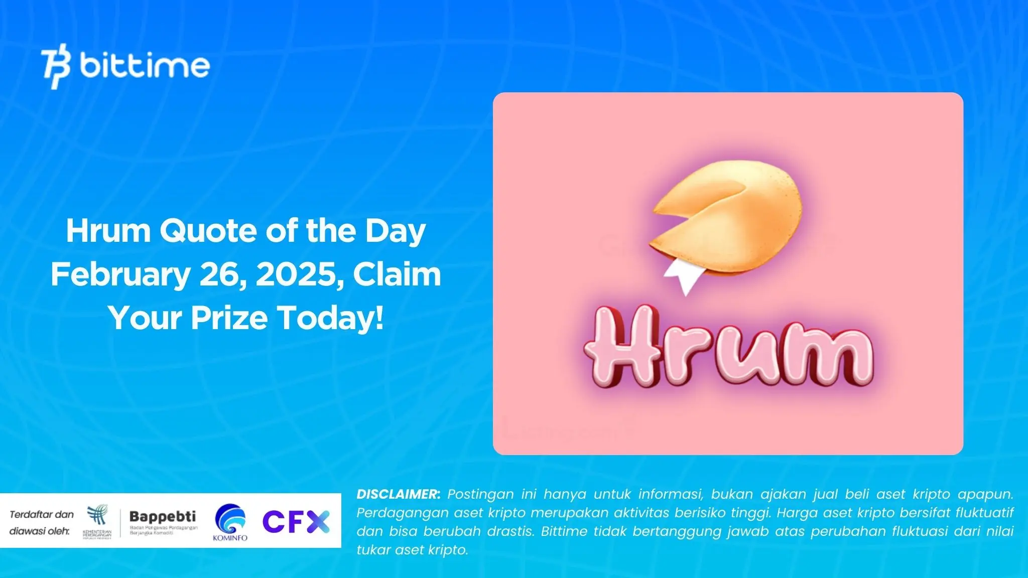 Hrum Quote of the Day February 26, 2025, Claim Your Prize Today!