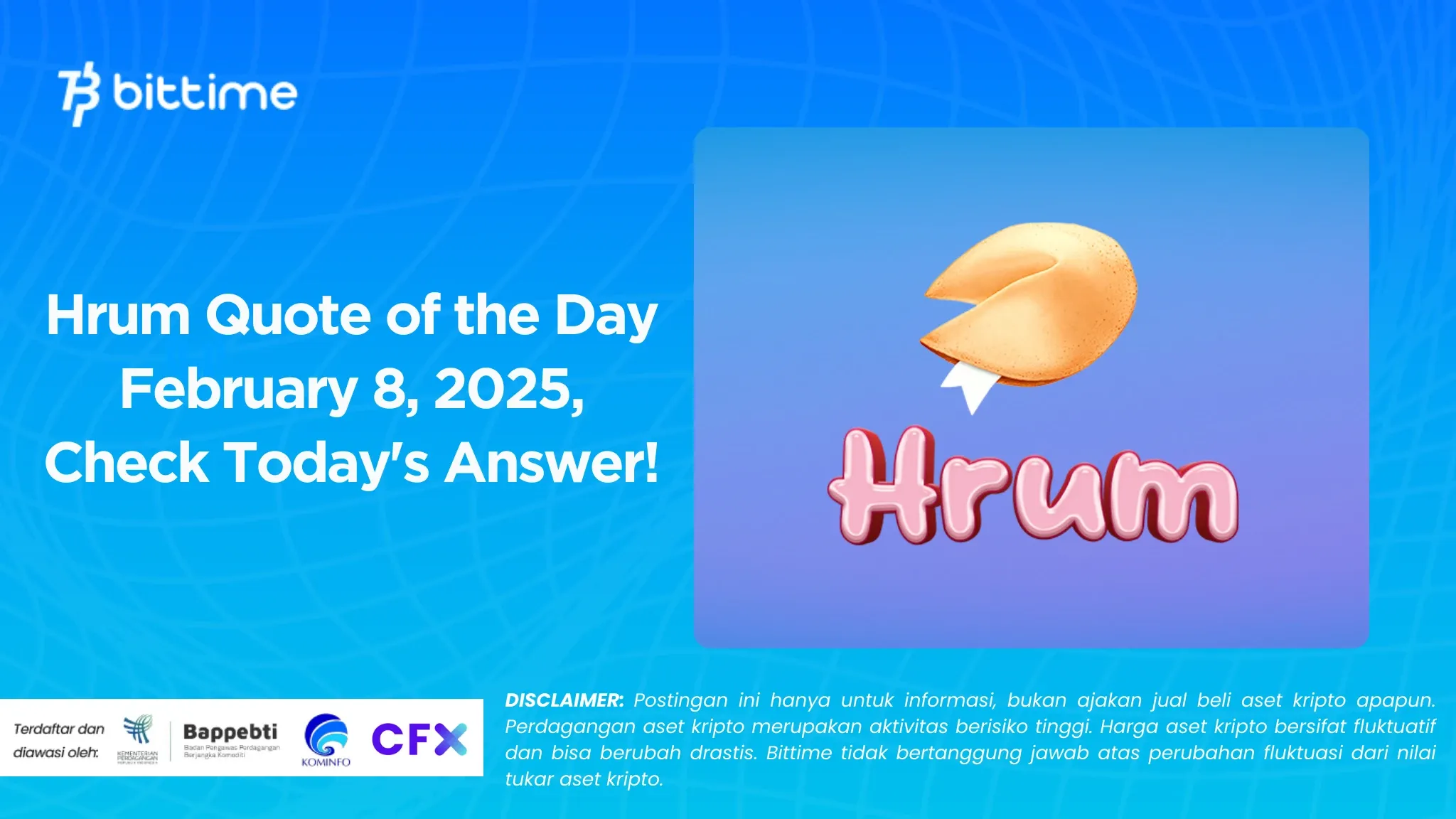 Hrum Quote of the Day February 8, 2025