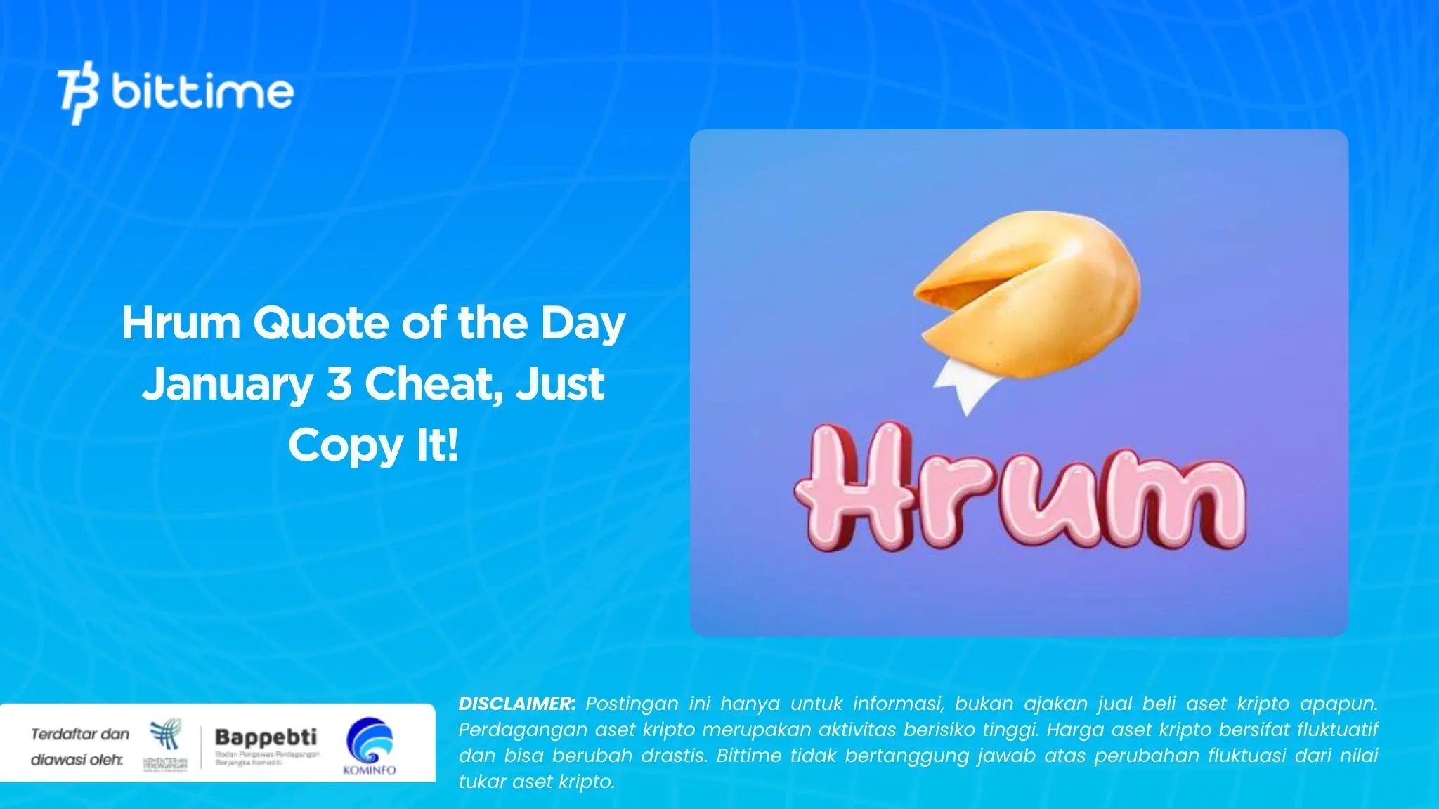 Hrum Quote of the Day January 3 Cheat, Just Copy It!.webp