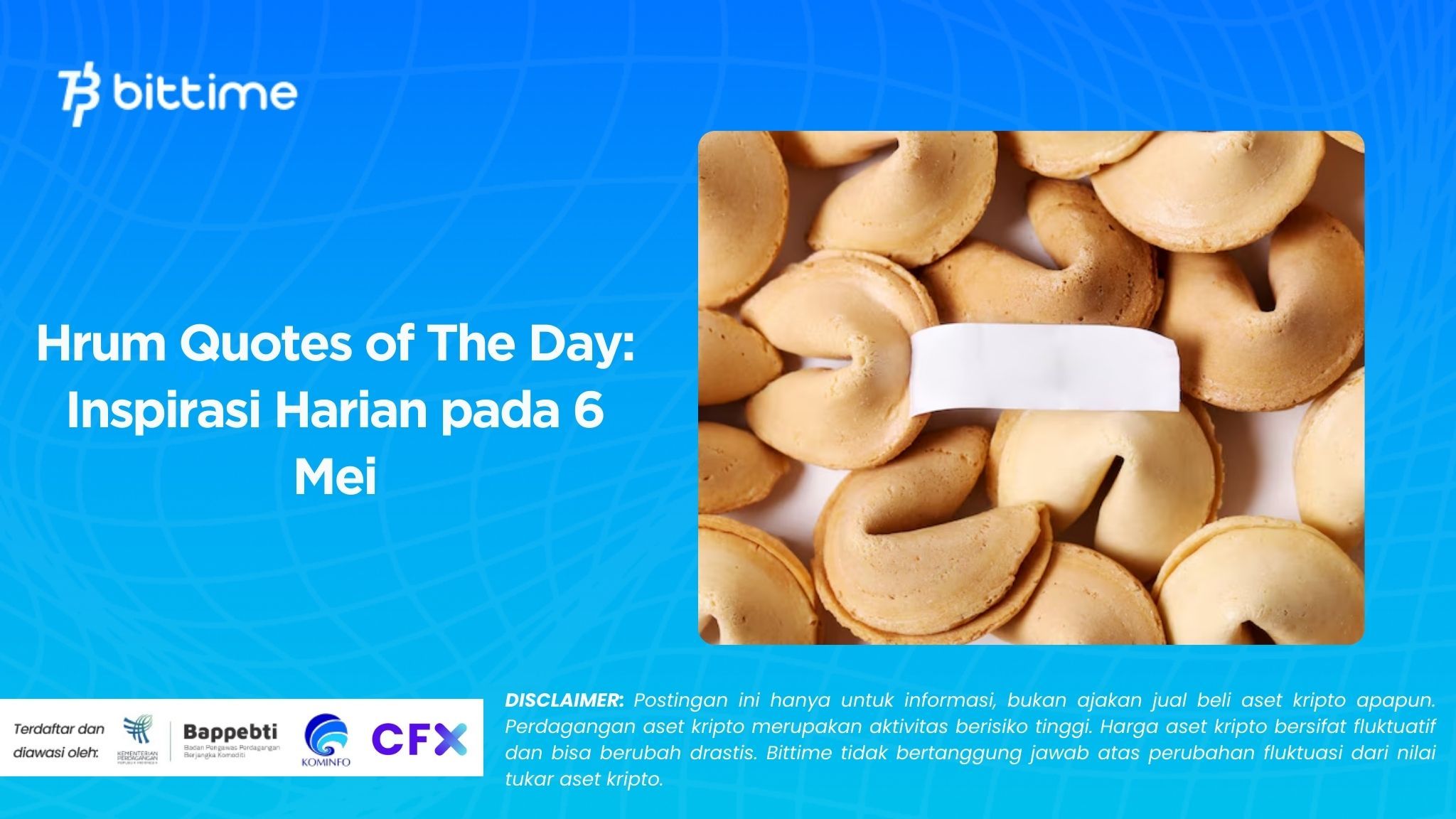 Hrum Quotes of The Day Inspirasi Harian pada 6 Mei