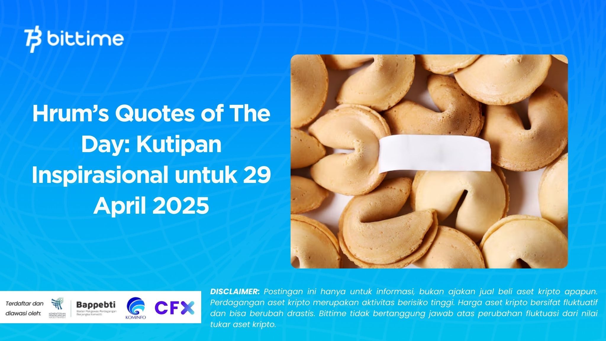 Hrum’s Quotes of The Day: Kutipan Inspirasional untuk 29 April 2025