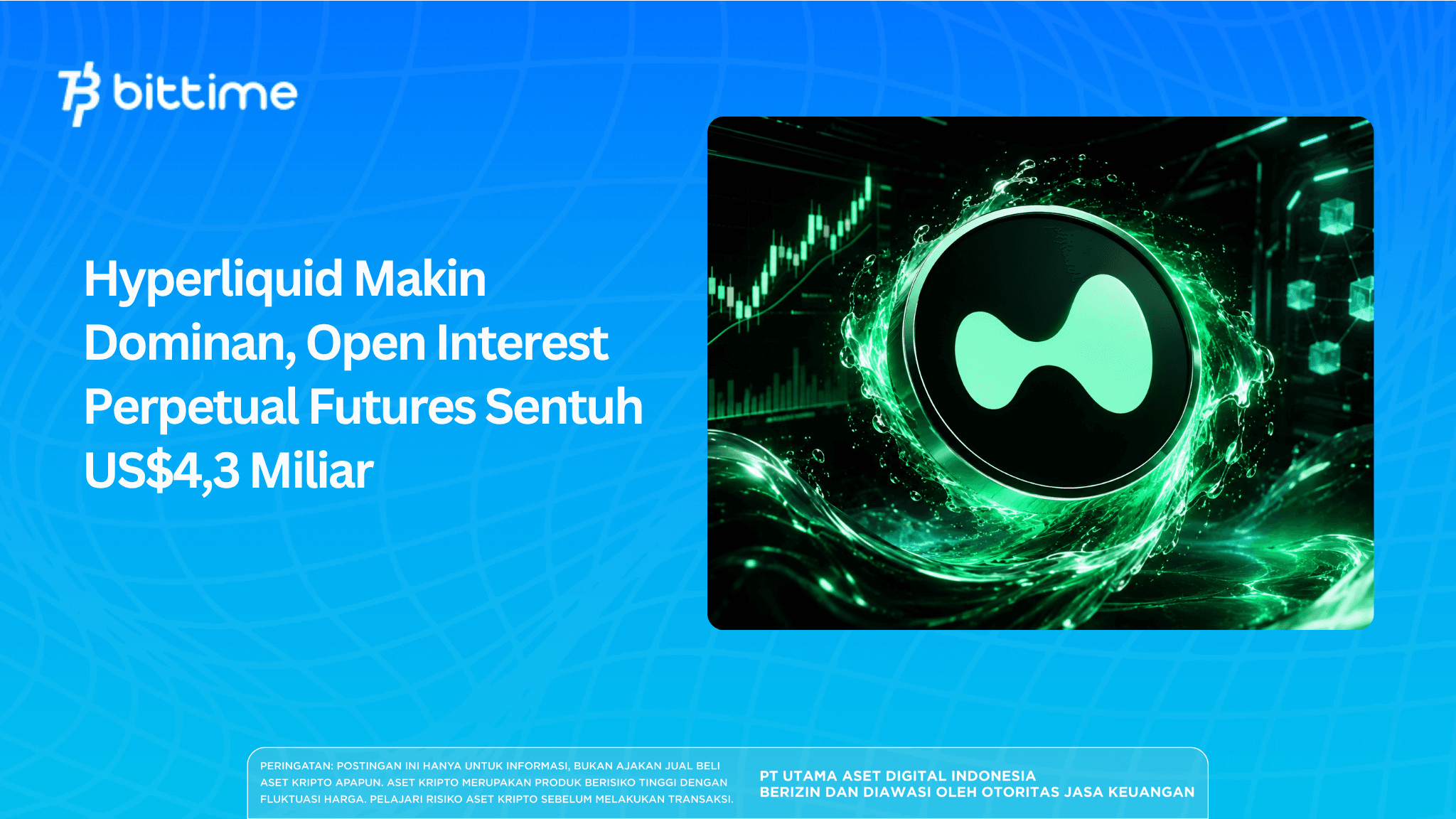 Hyperliquid Makin Dominan, Open Interest Perpetual Futures Sentuh US$4,3 Miliar