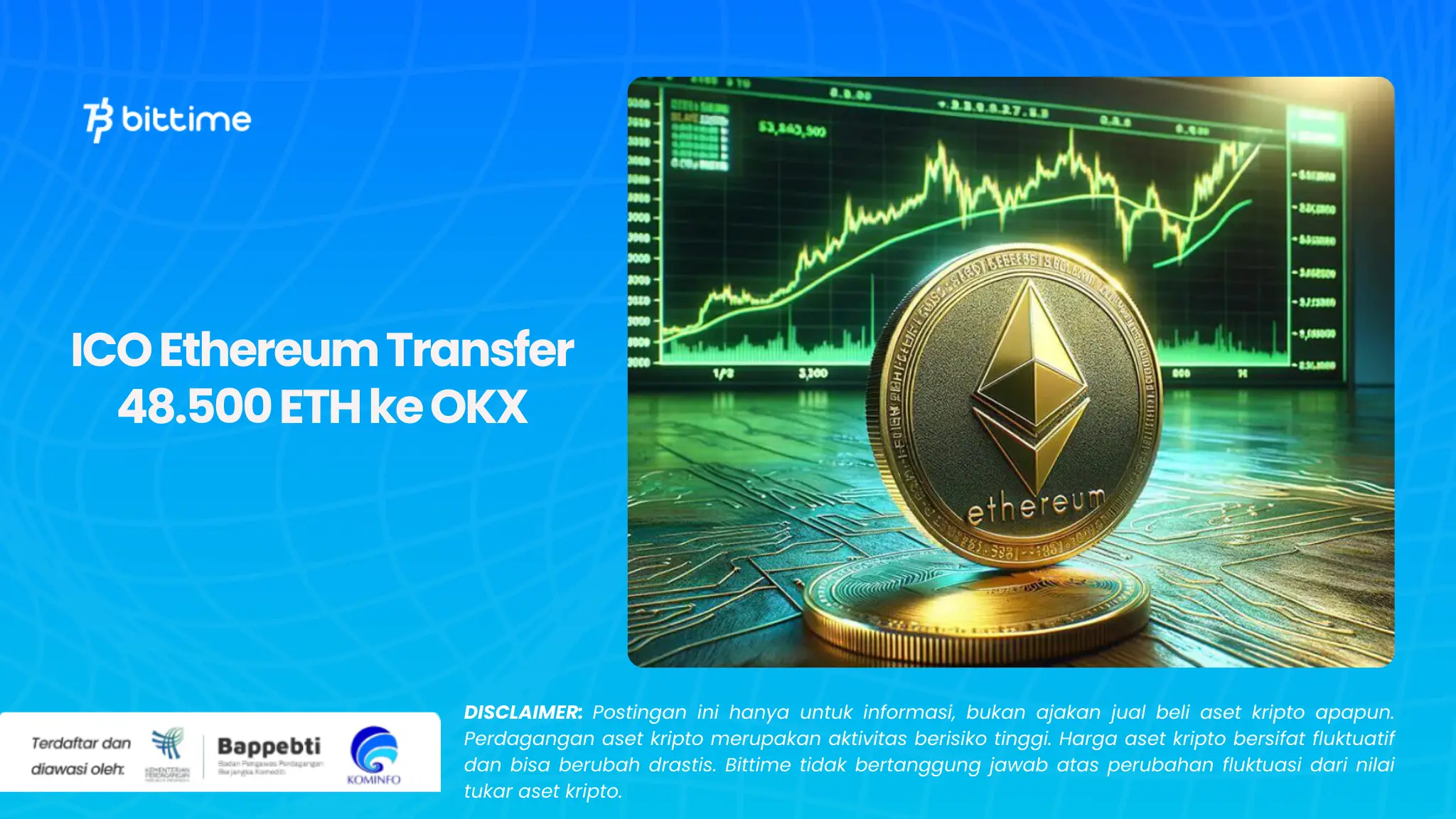 ICO Ethereum Transfer 48.500 ETH ke OKX