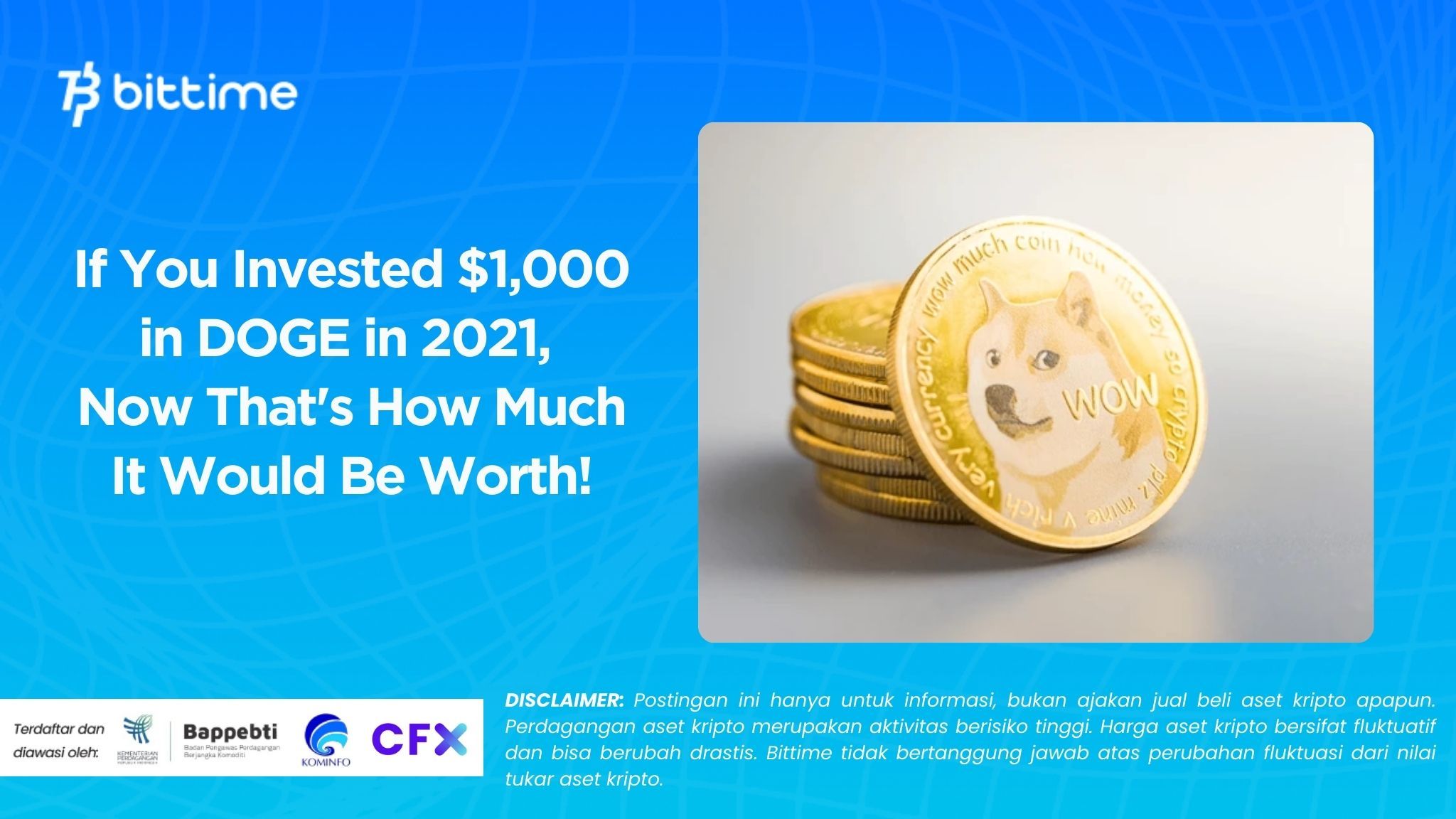 If You Invested $1,000 in DOGE in 2021, Now That's How Much It Would Be Worth!.jpg