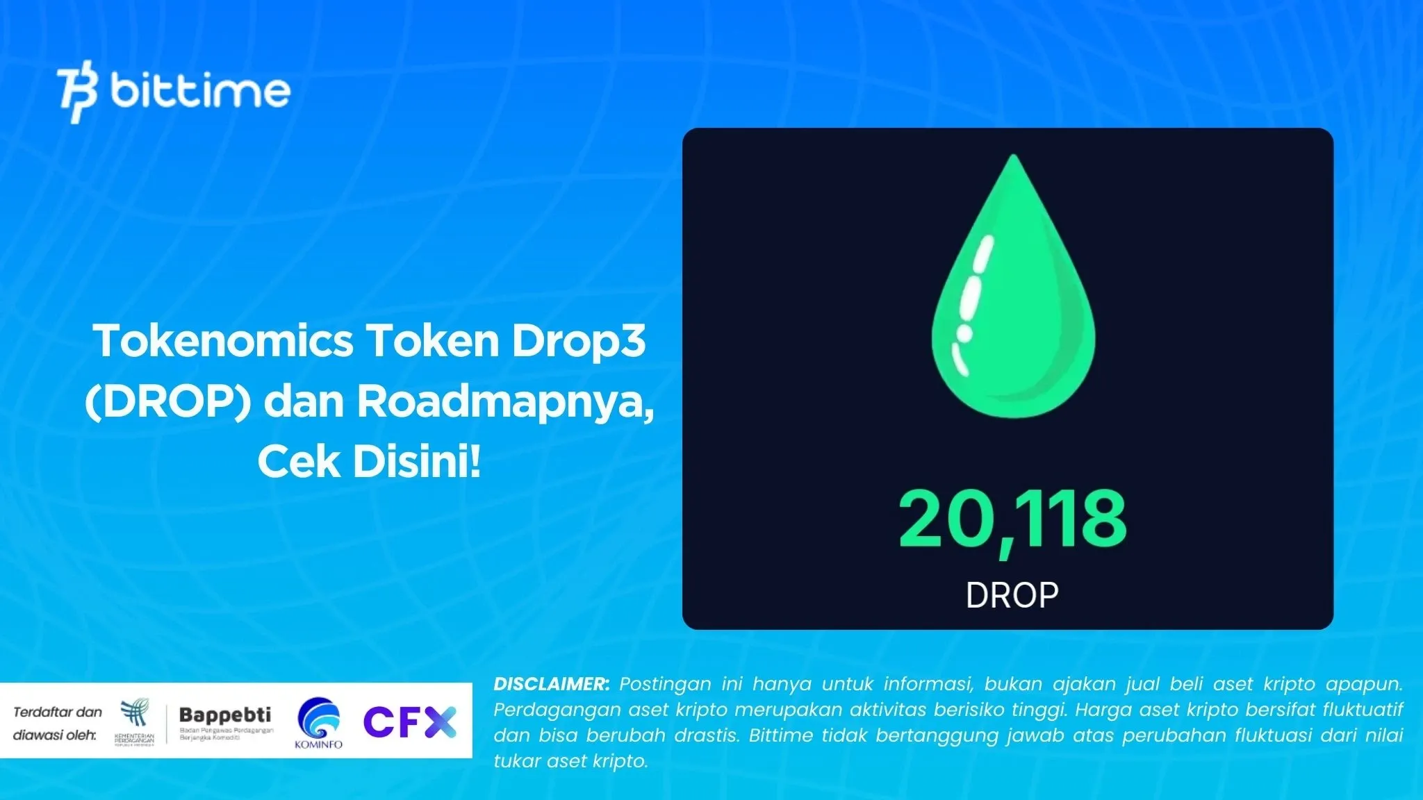 Tokenomics Token Drop3 (DROP) dan Roadmapnya, Cek Disini!