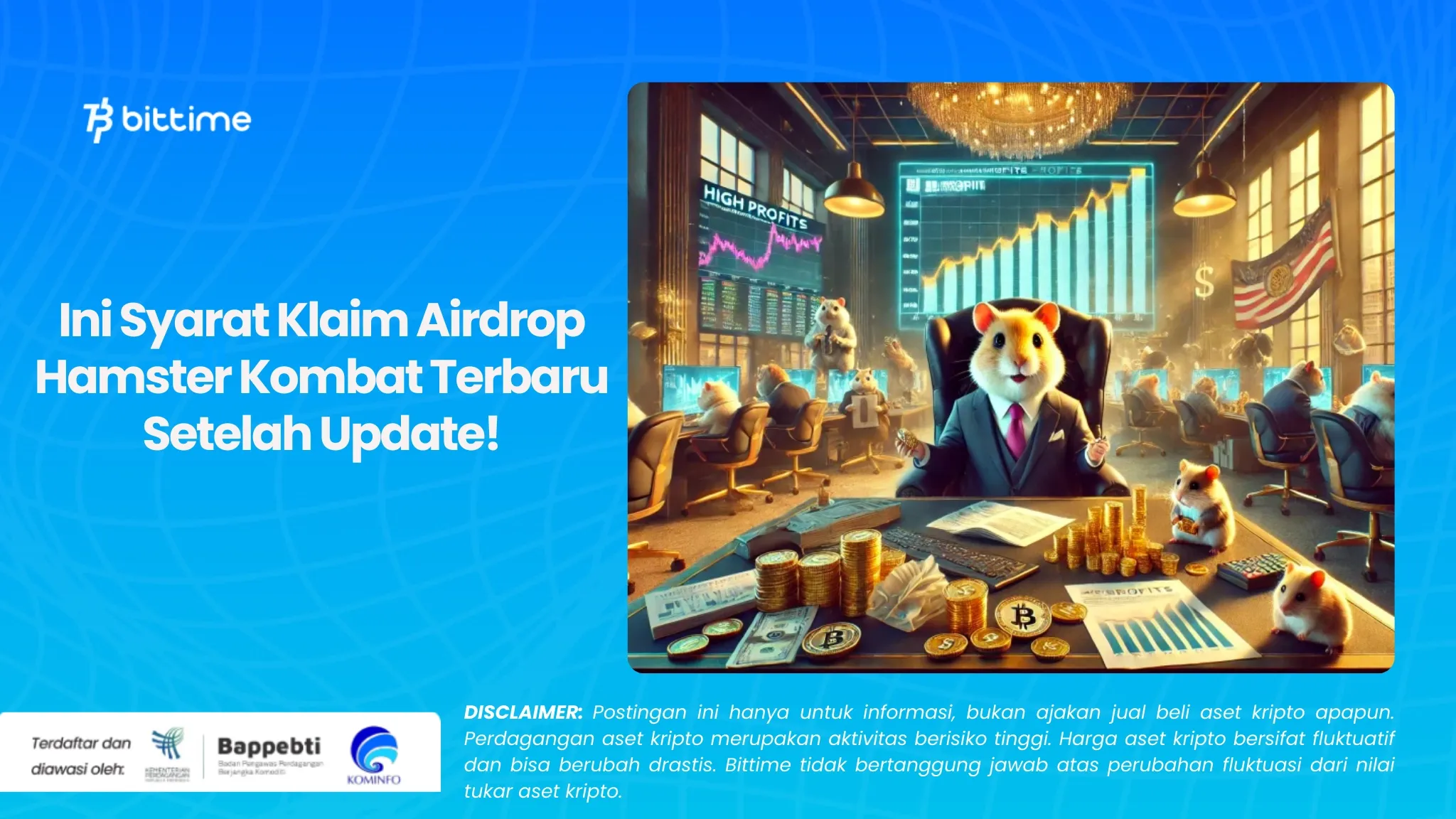 Ini Syarat Klaim Airdrop Hamster Kombat Terbaru Setelah Update!