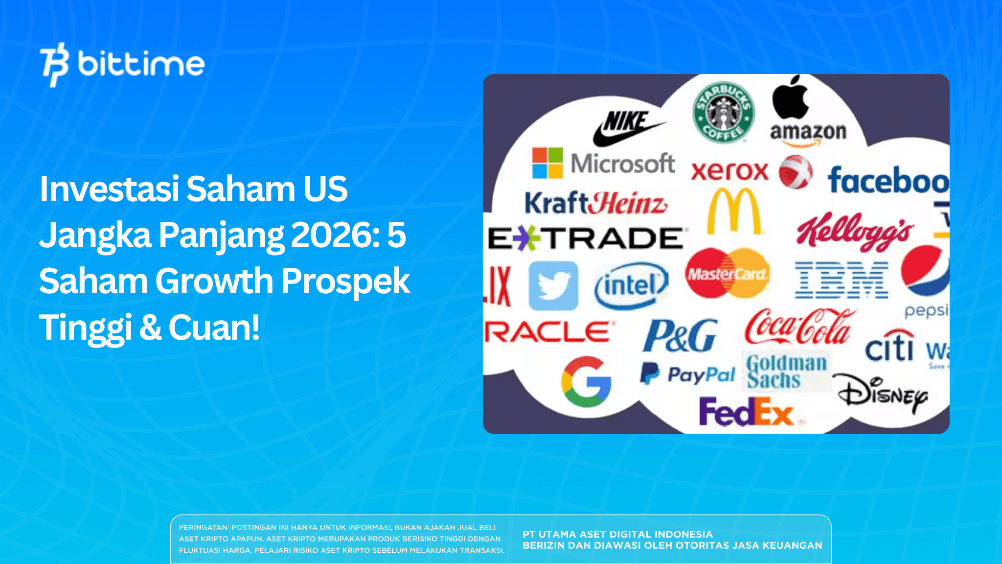 Investasi Saham US Jangka Panjang 2026: 5 Saham Growth Prospek Tinggi & Cuan!