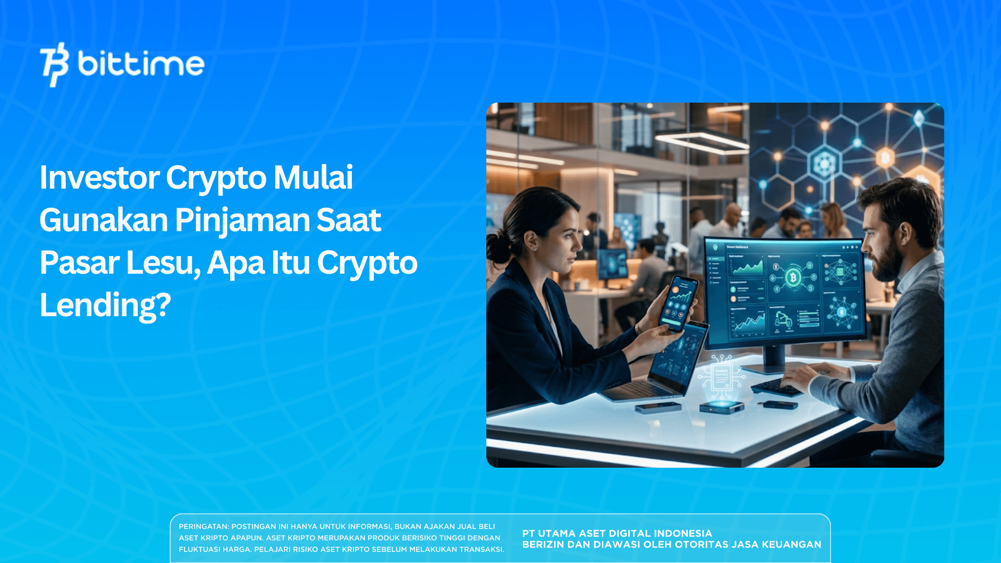 Investor Crypto Mulai Gunakan Pinjaman Saat Pasar Lesu, Apa Itu Crypto Lending.png