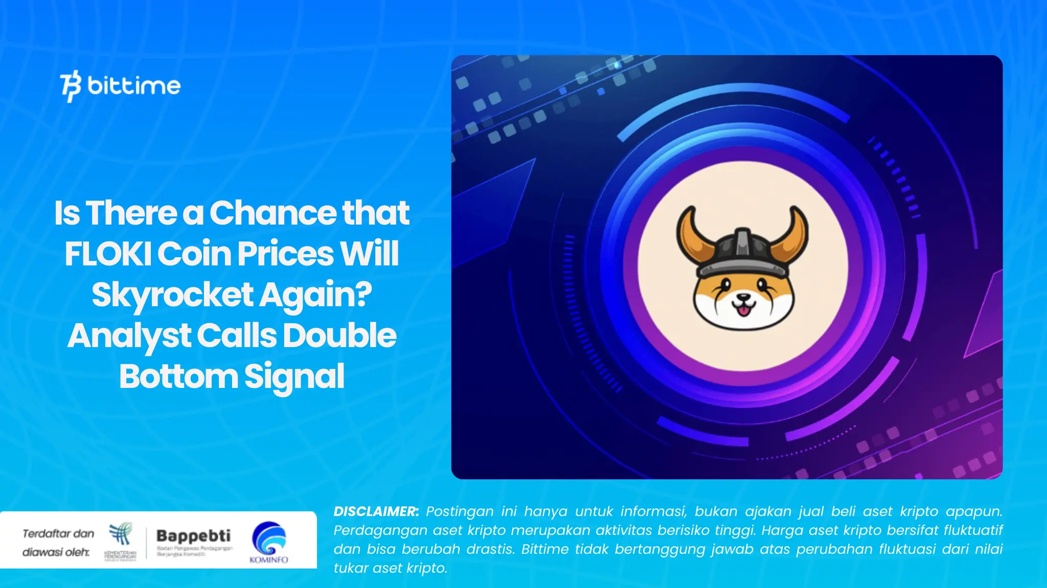 Is There a Chance that FLOKI Coin Prices Will Skyrocket Again? Analyst Calls Double Bottom Signal