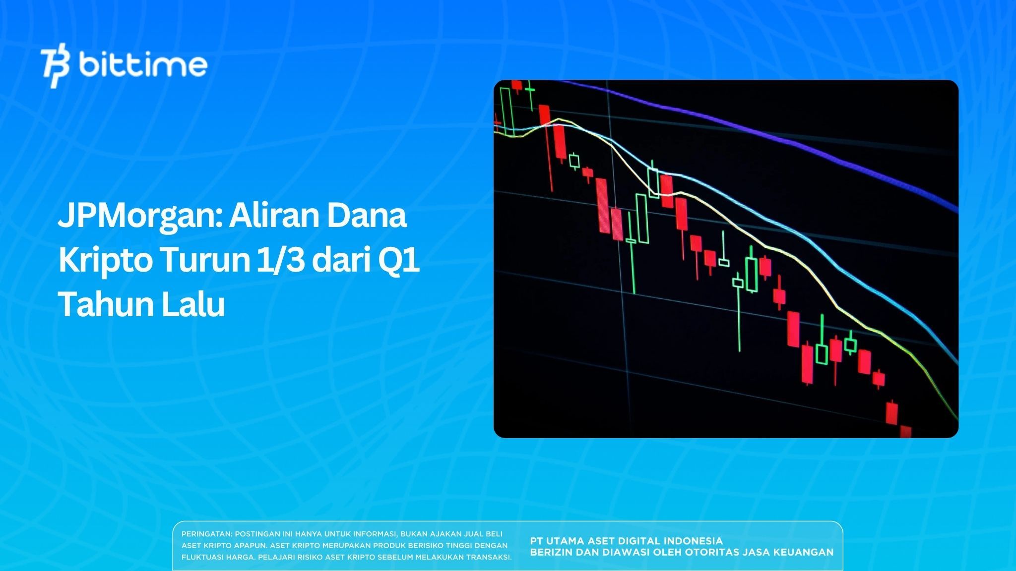 JPMorgan: Crypto Fund Flows Down by a Third from Q1 of Last Year