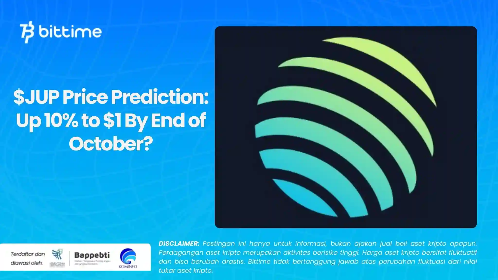 $JUP Price Prediction Up 10% to $1 By End of October.webp