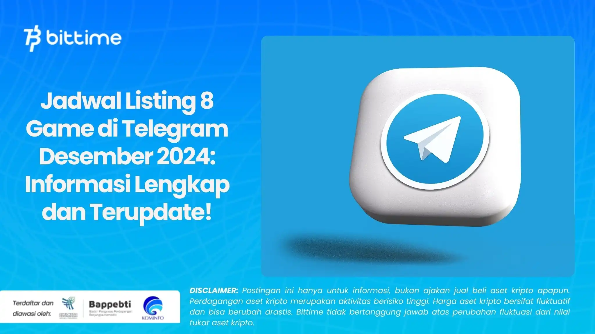 Jadwal Listing 8 Game di Telegram Desember 2024: Informasi Lengkap dan Terupdate!