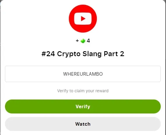 Jawaban Airdrop Seed 24 Crypto Slang Part 2