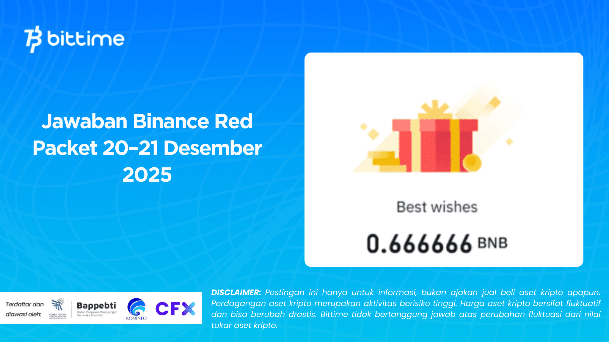 Jawaban Binance Red Packet 20–21 Desember 2025
