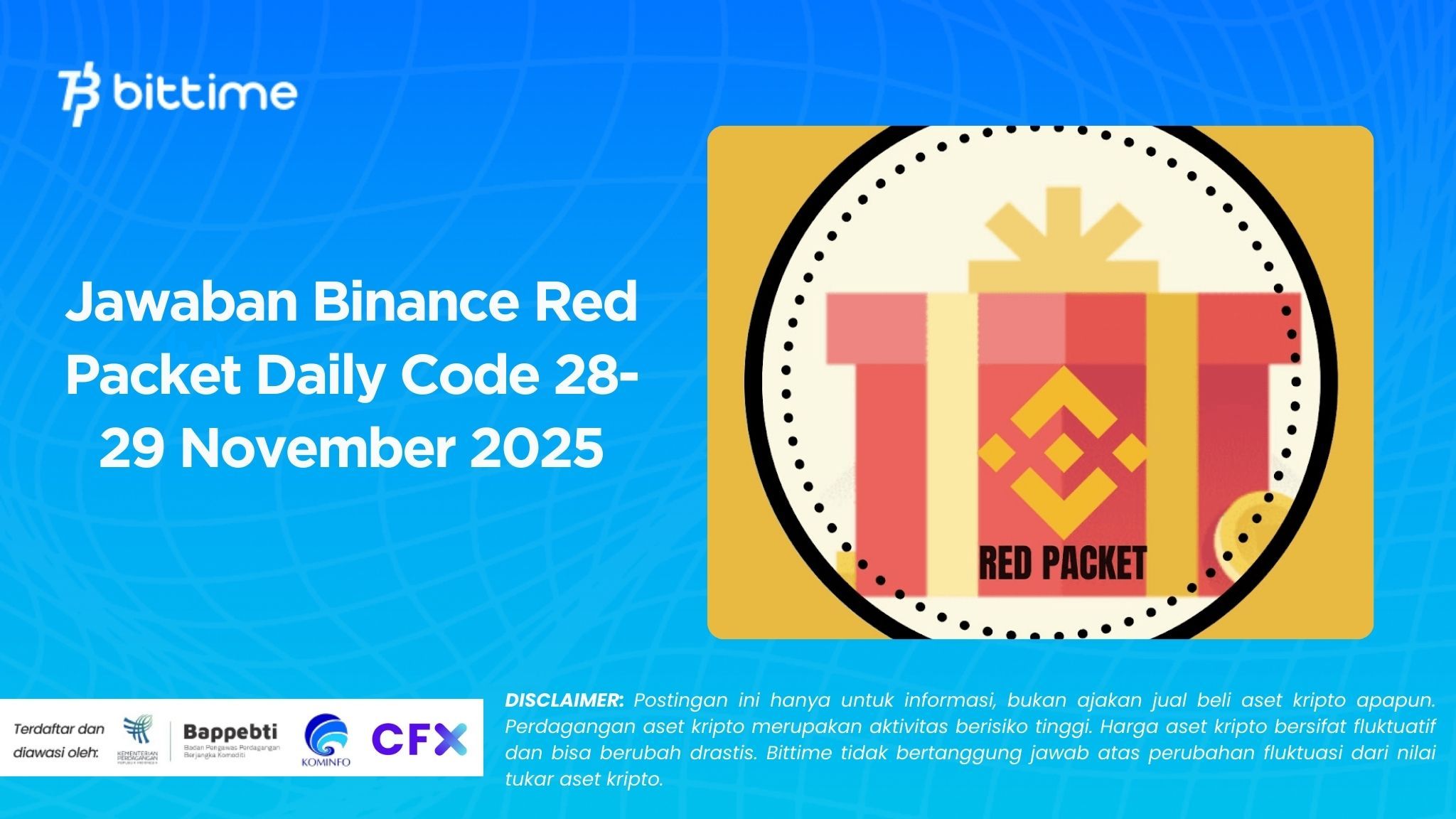 Binance Red Packet Daily Code November 28-29, 2025 Answers
