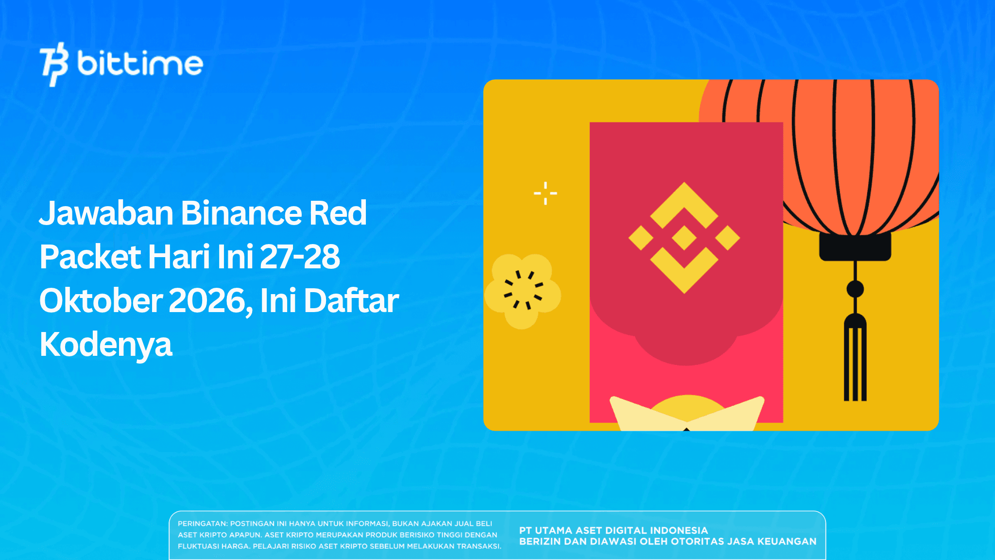 Binance Red Packet Answers Today, October 27-28, 2026, Here Is the List of Codes