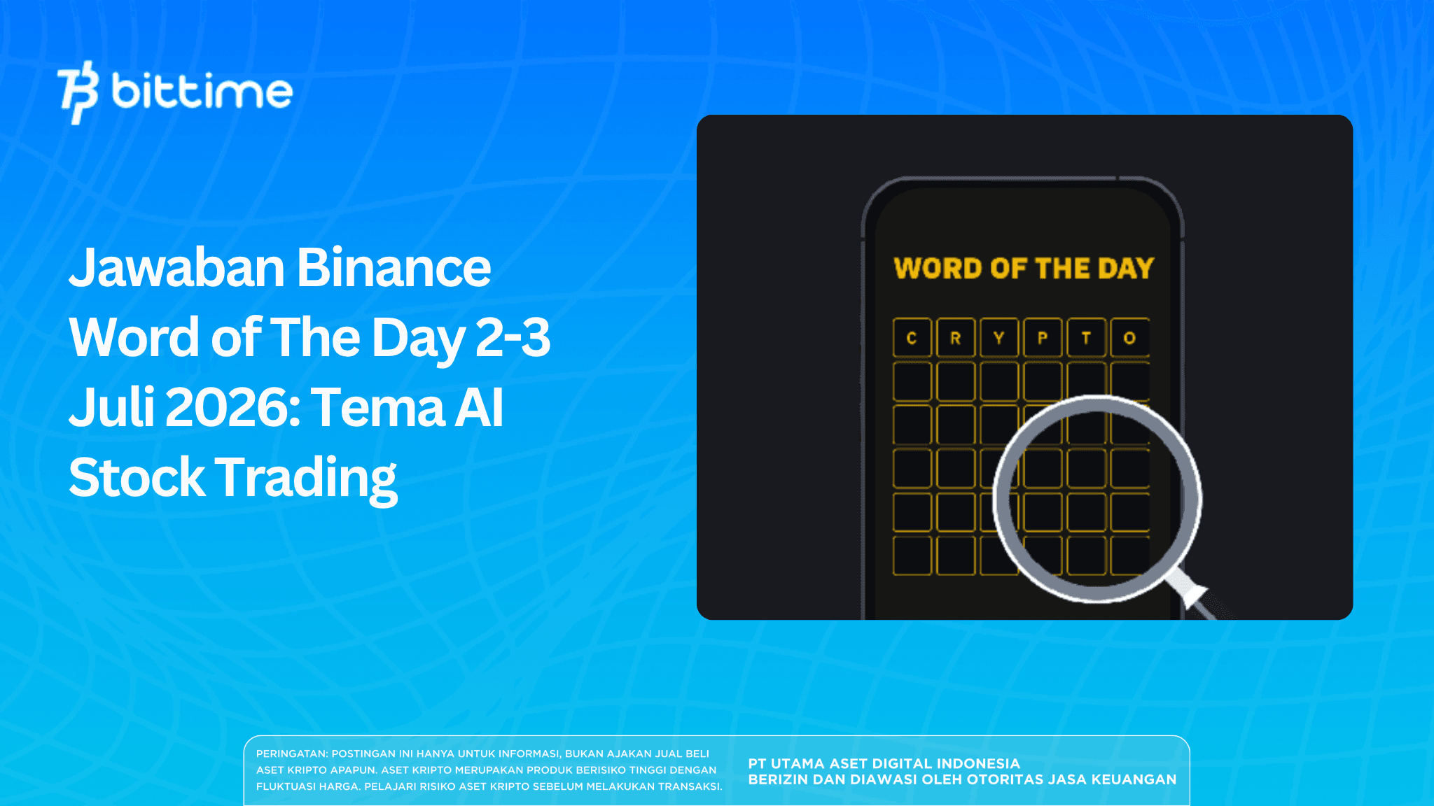 Binance Word of The Day Answers for 2 July 2026: Complete List of All Words for AI Stock Trading