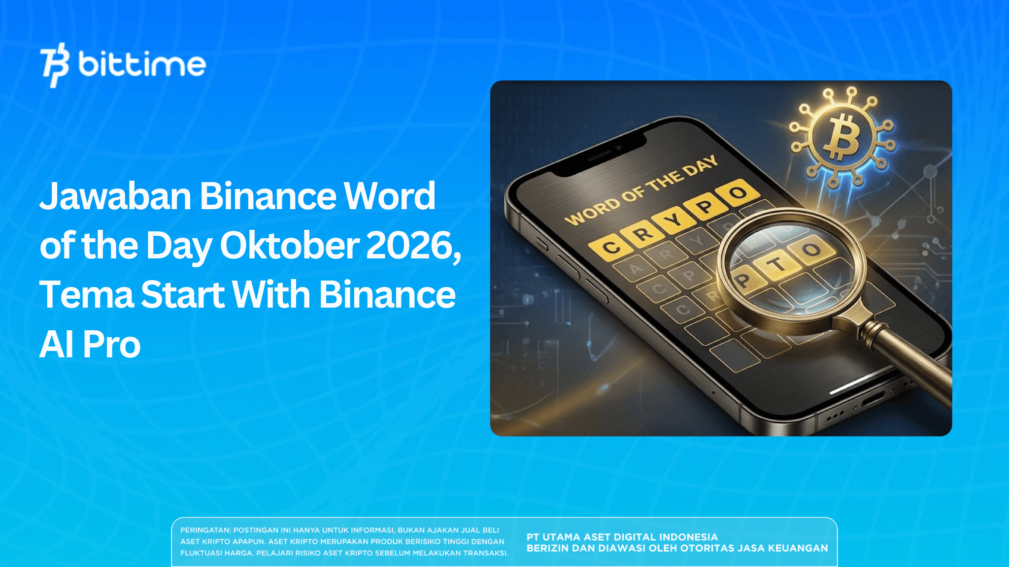 Binance Word of the Day Answers October 2026, Theme Start With Binance AI Pro