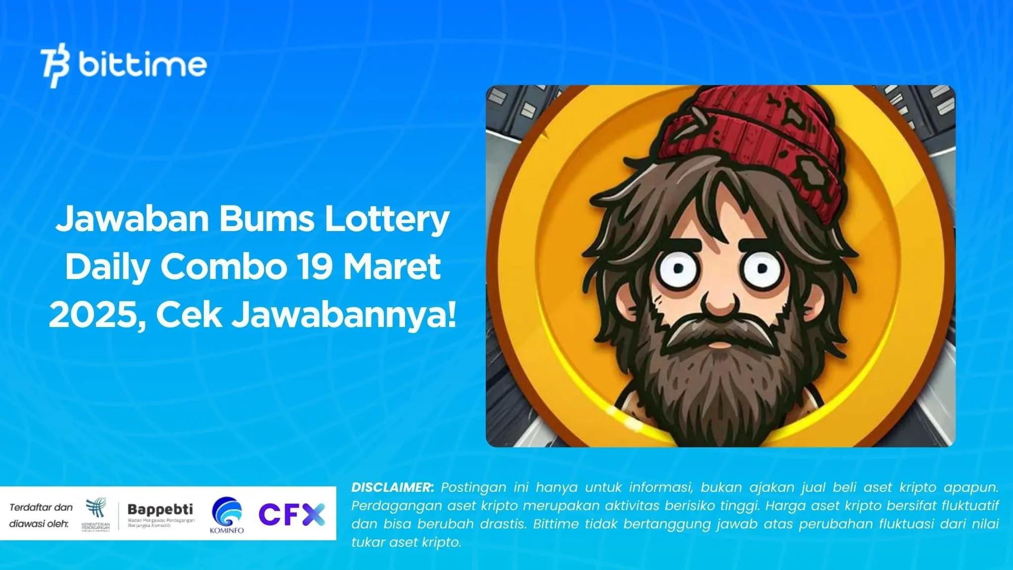 Jawaban Bums Lottery Daily Combo 19 Maret 2025, Cek Jawabannya!.webp