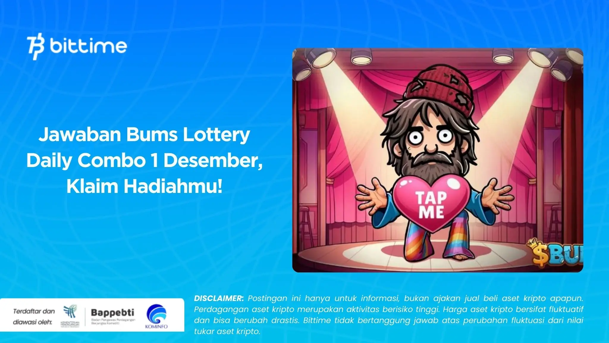 Jawaban Bums Lottery Daily Combo 1 Desember, Klaim Hadiahmu!.webp