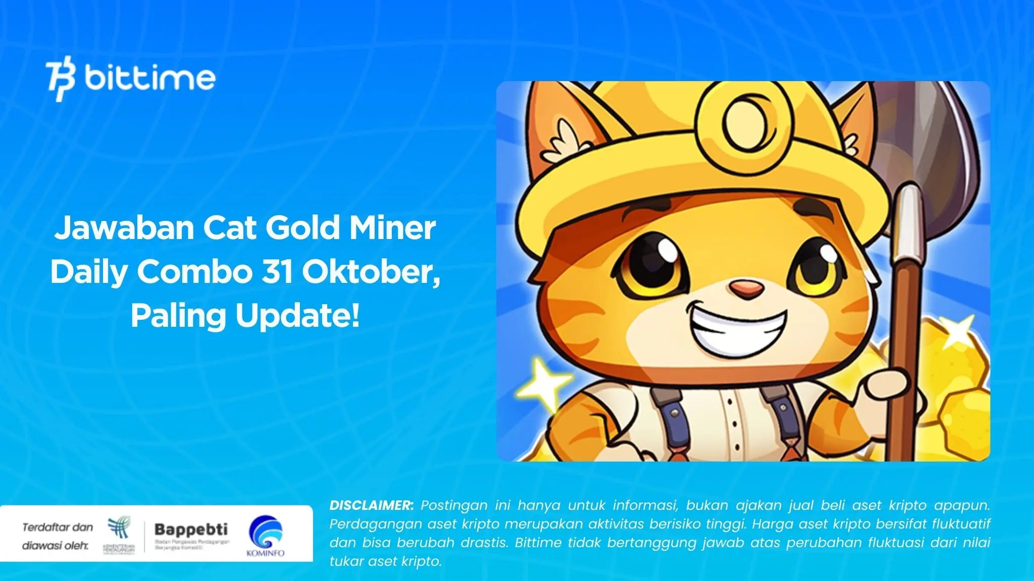 Jawaban Cat Gold Miner Daily Combo 31 Oktober, Paling Update!.webp