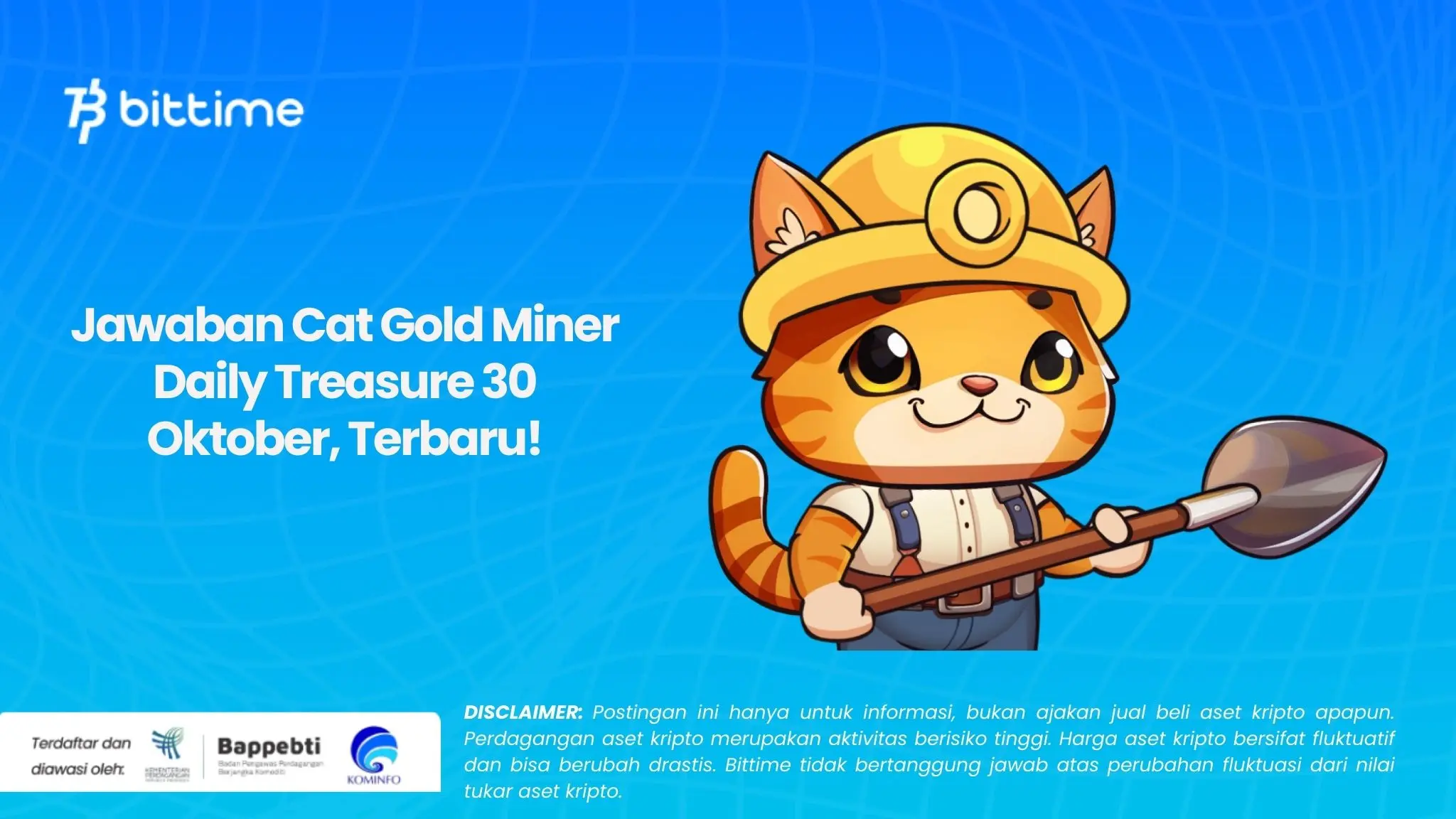 Jawaban Cat Gold Miner Daily Treasure 30 Oktober, Terbaru!.webp