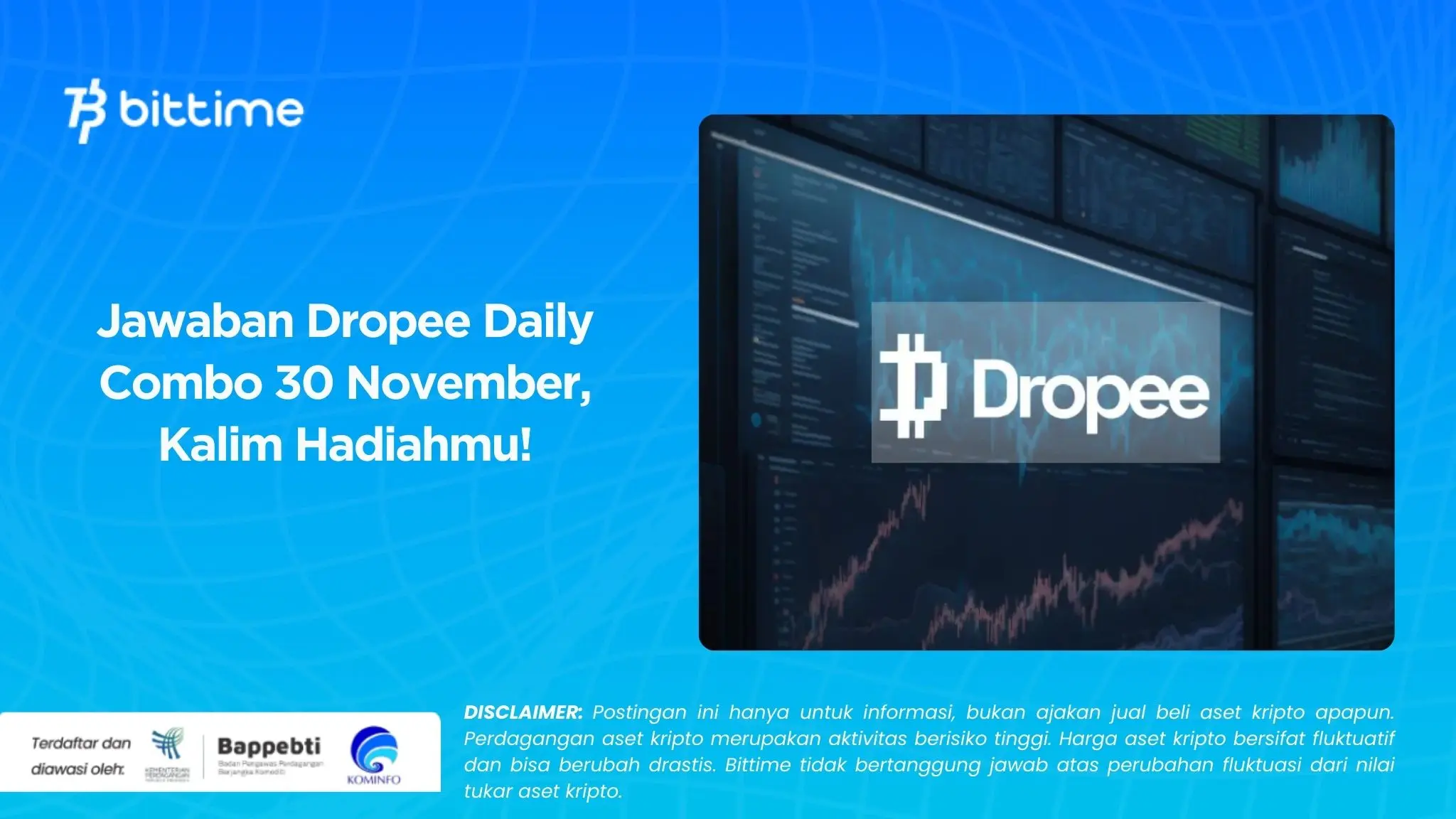 Jawaban Dropee Daily Combo 30 November, Kalim Hadiahmu!.webp