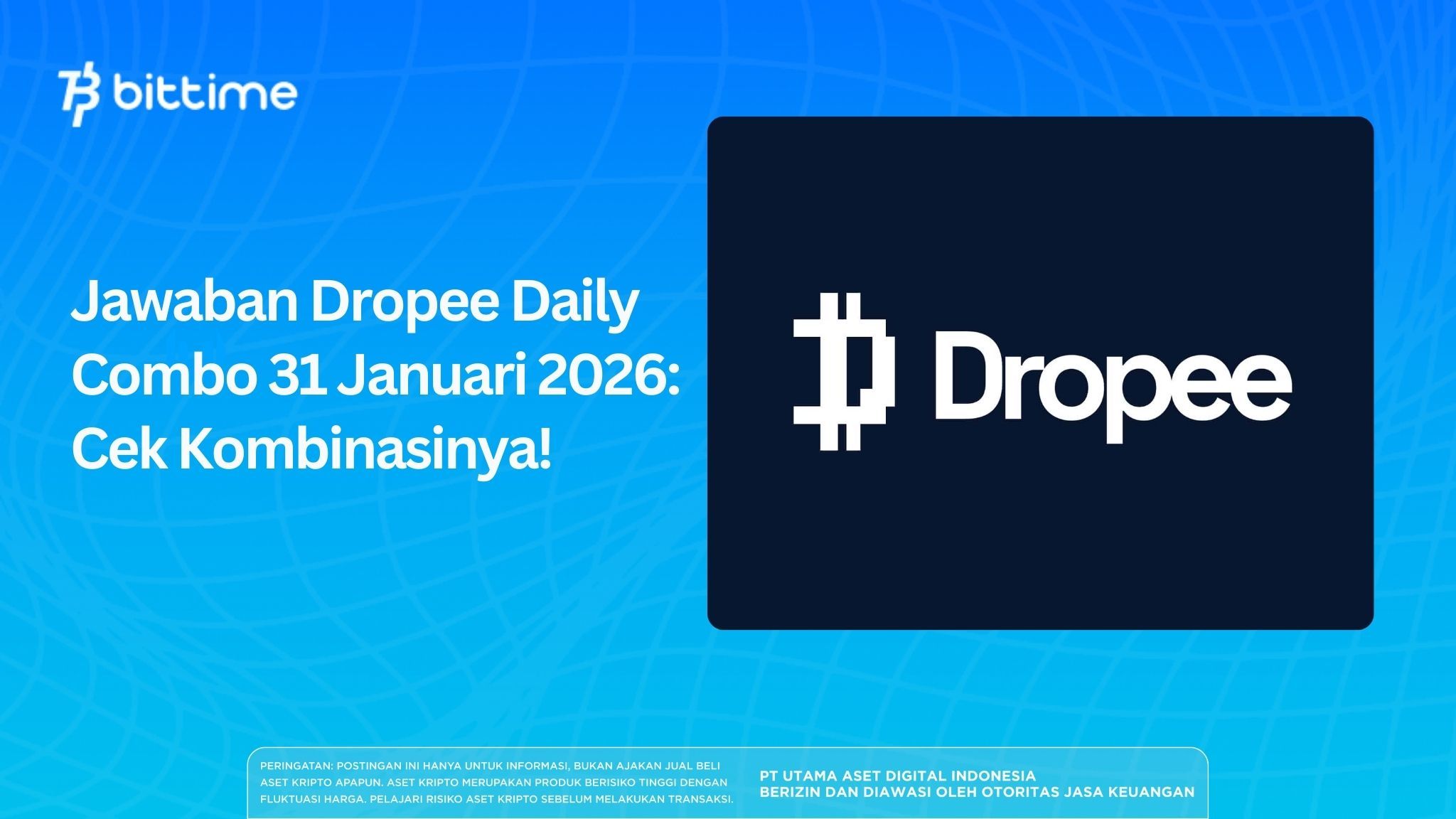 Dropee Daily Combo Answers January 31 - February 1, 2026: Check the Combinations!