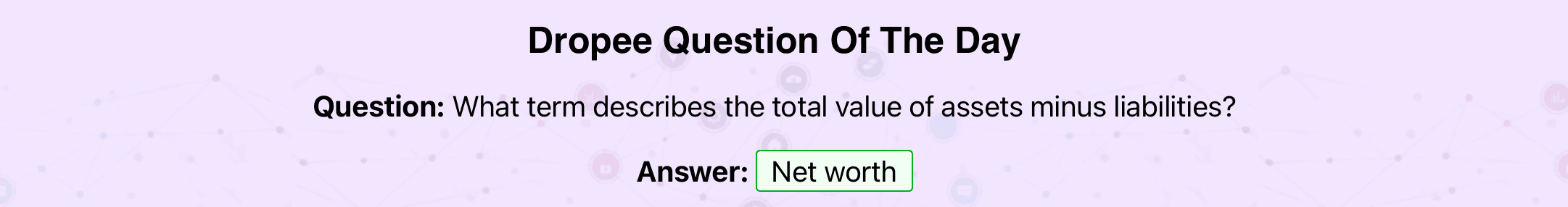 Dropee Question of the Day Answers January 15, 2026