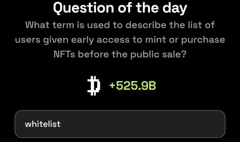 Dropee Question of the Day 17 April 2025