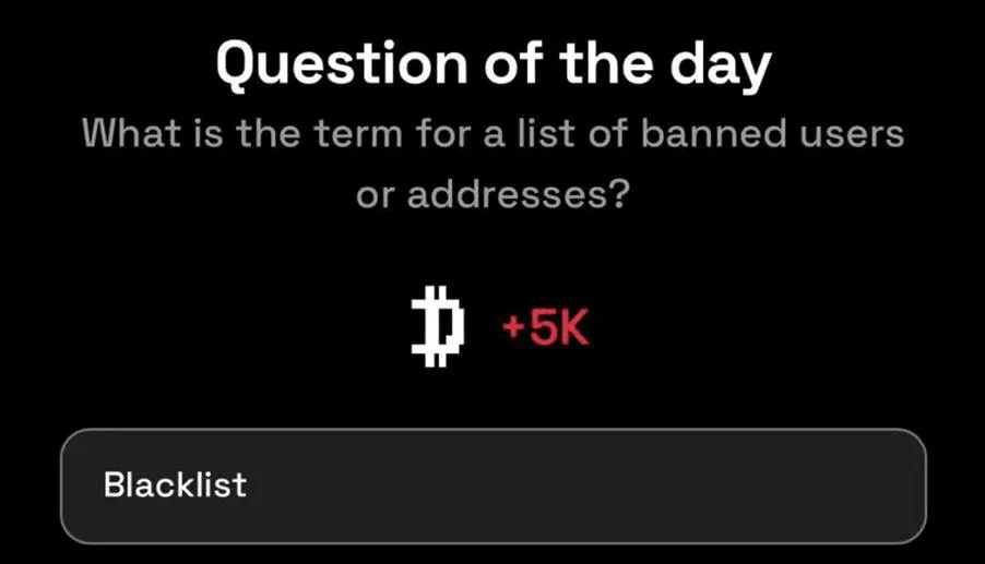 Dropee Question of the Day 30 April 2025