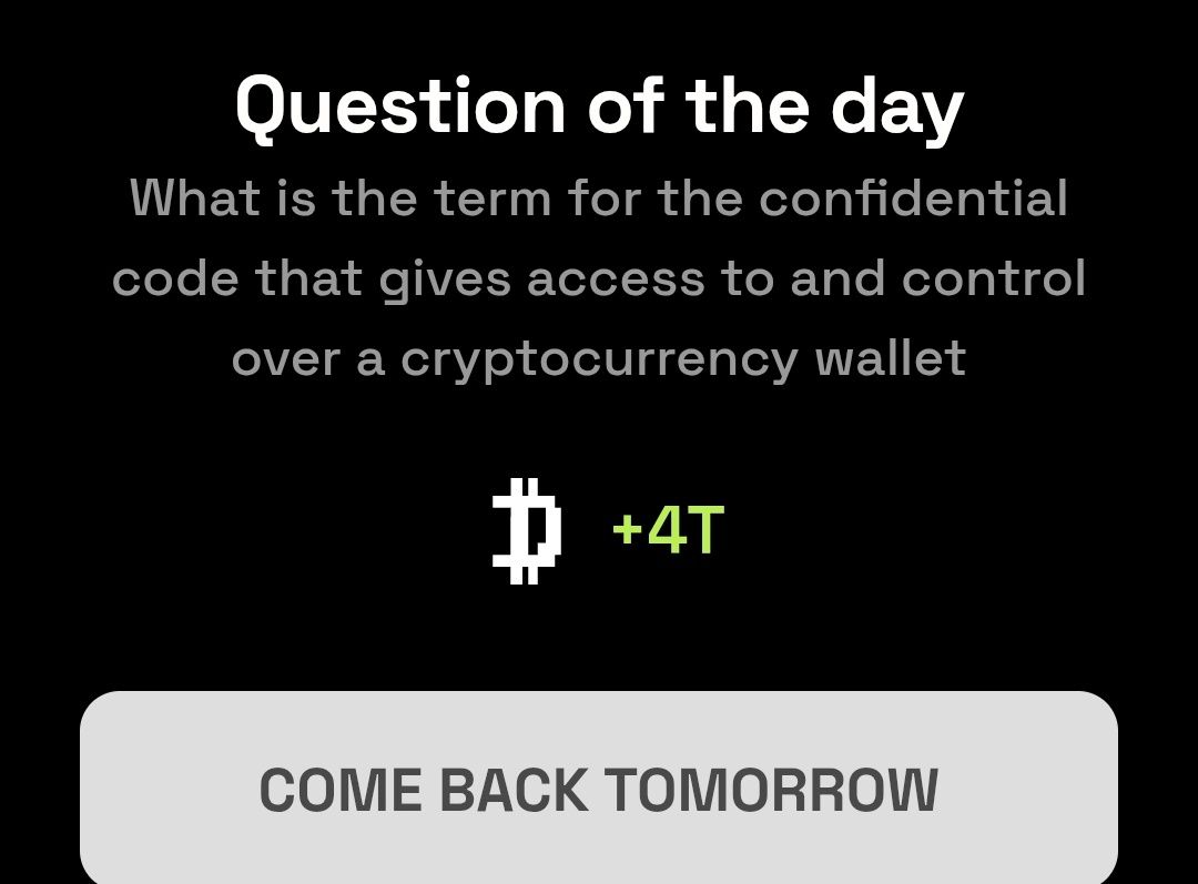 Jawaban Dropee Question of the Day 4-5 November 2025