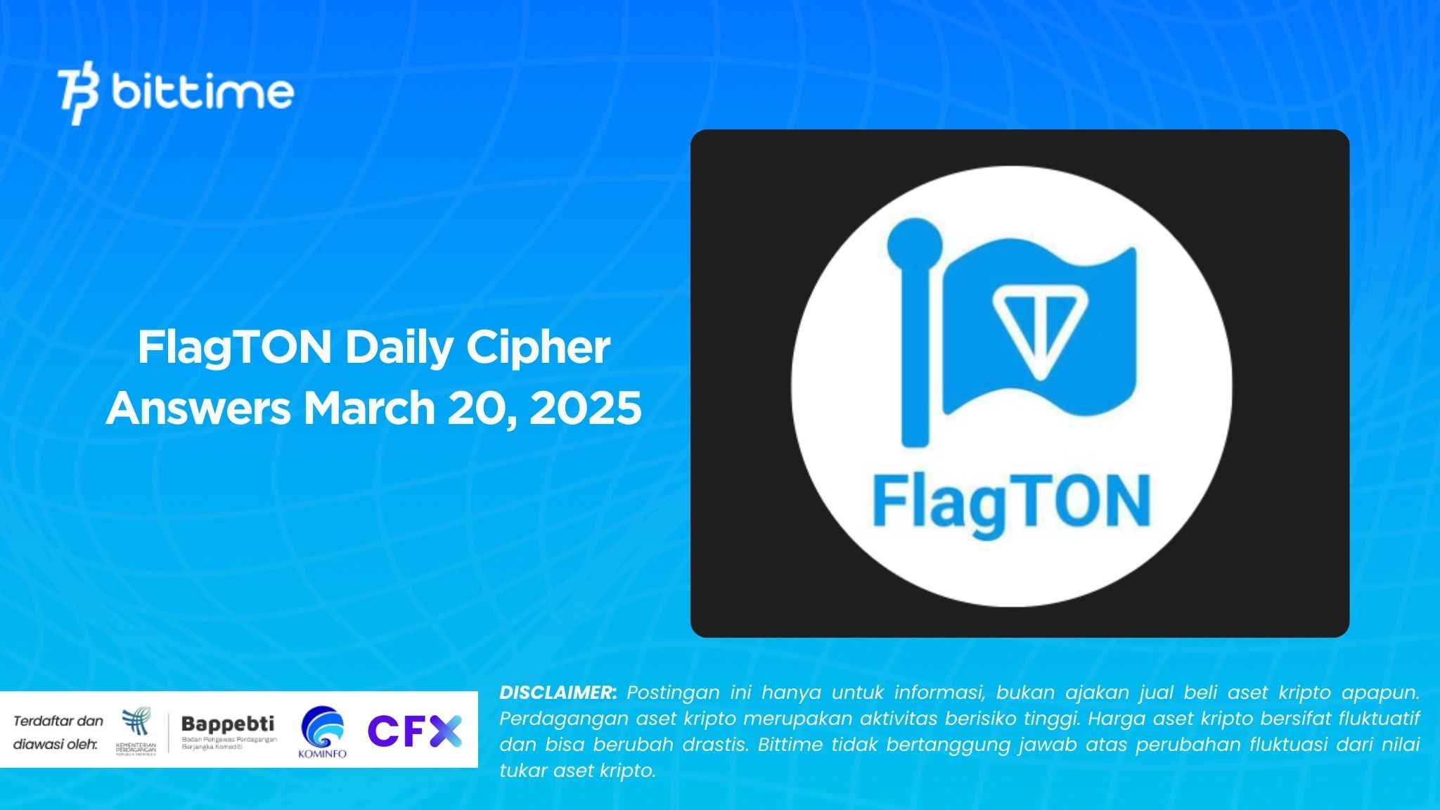 FlagTON Daily Cipher Answers March 20, 2025
