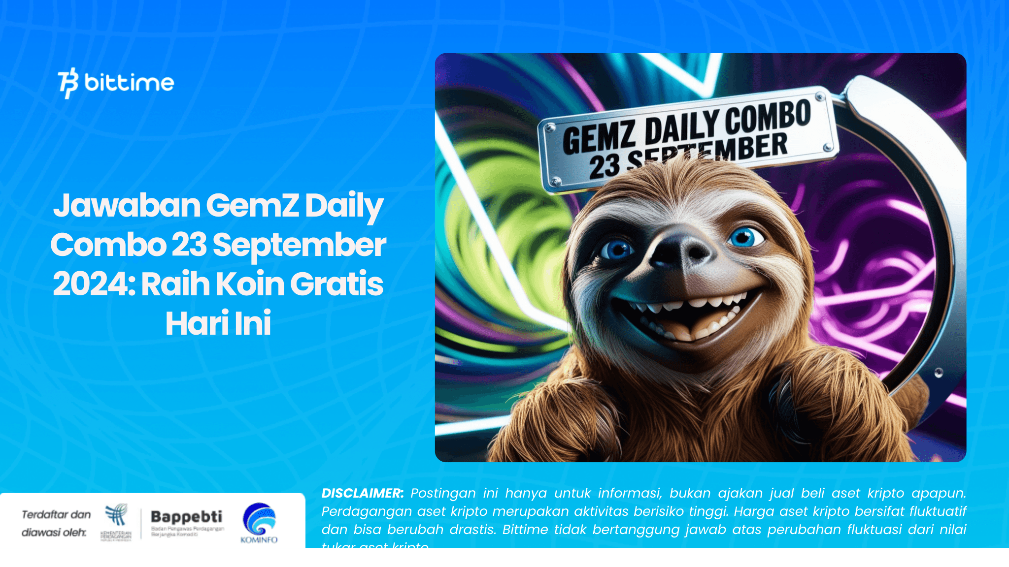 Jawaban GemZ Daily Combo 23 September 2024: Raih Koin Gratis Hari Ini