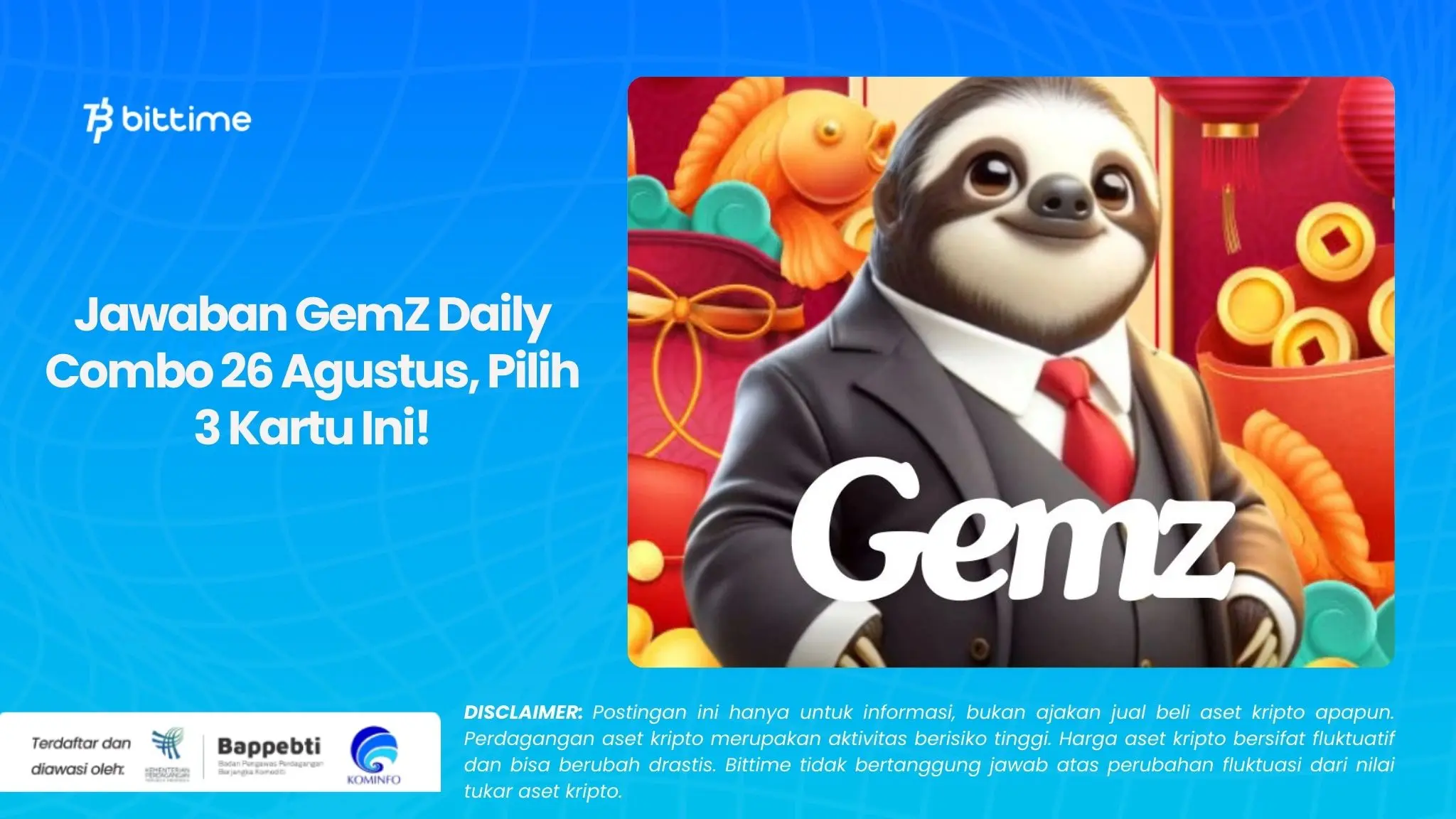 Jawaban GemZ Daily Combo 26 Agustus, Pilih 3 Kartu Ini!.webp