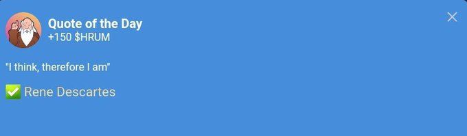 Jawaban HRUM Quote of The Day 18 November 2024 I Think, Therefore I Am.png