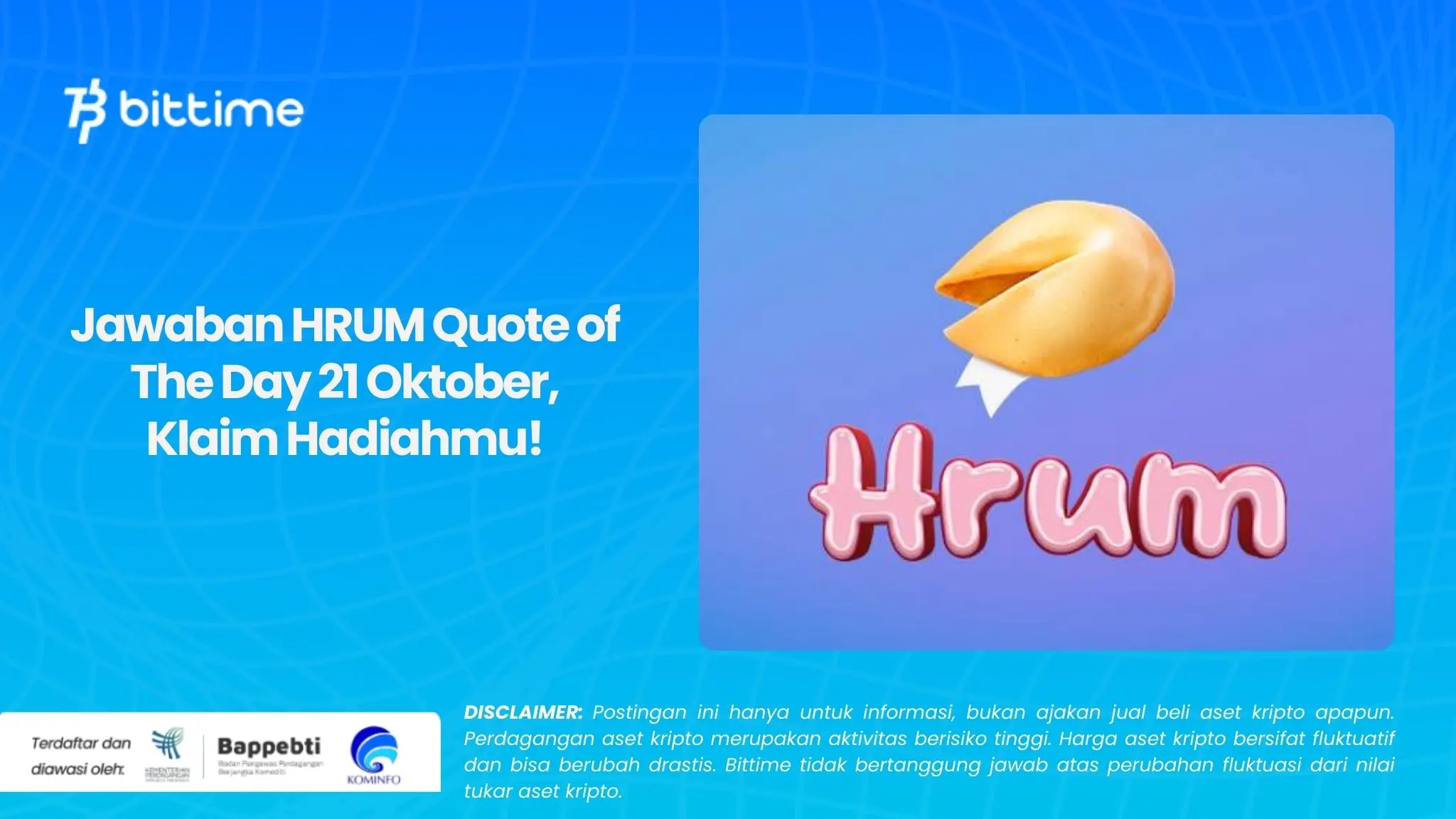 Jawaban HRUM Quote of The Day 21 Oktober, Klaim Hadiahmu!.webp