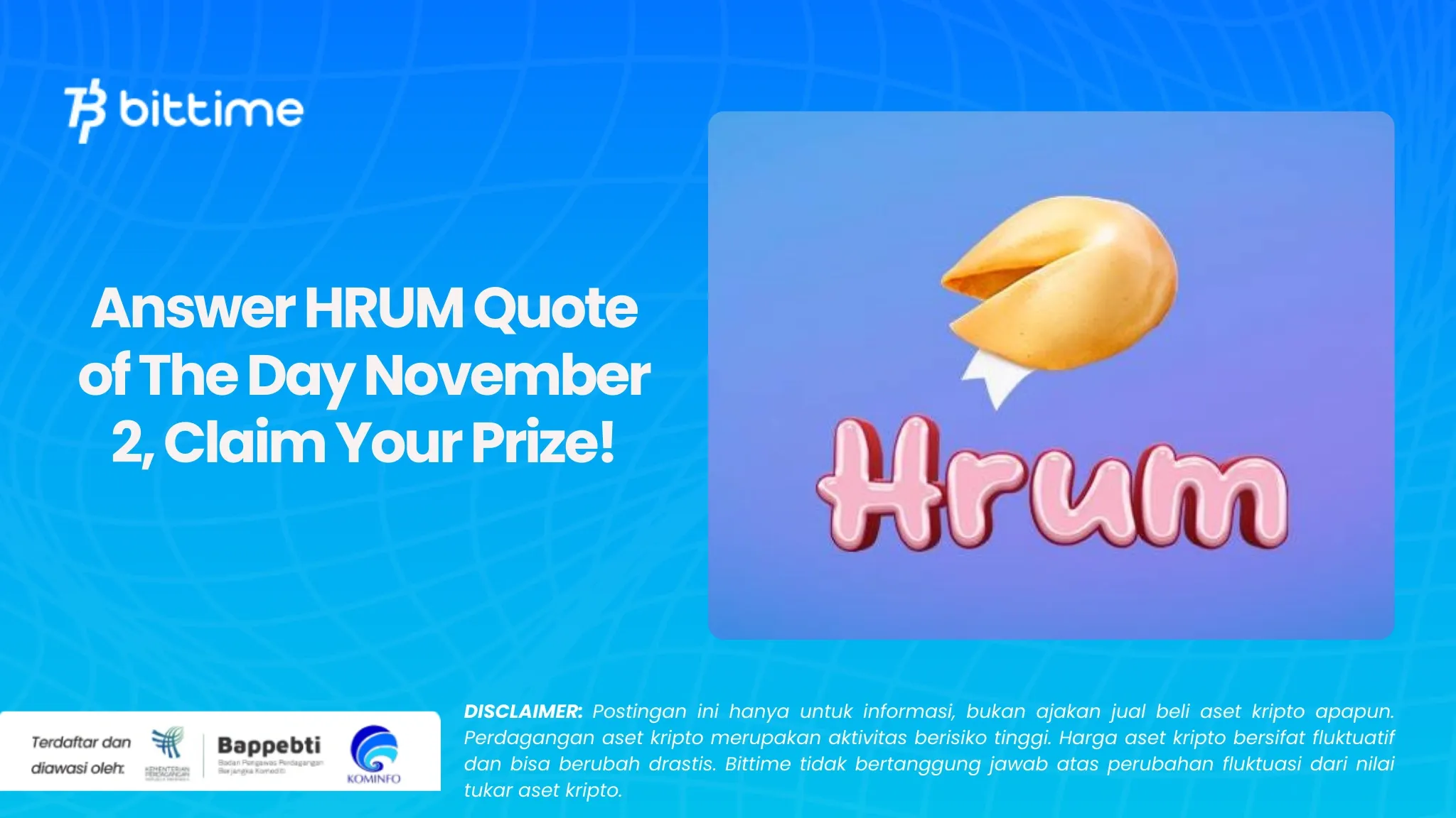 Jawaban HRUM Quote of The Day 2 November, Klaim Hadiahmu! (1).webp