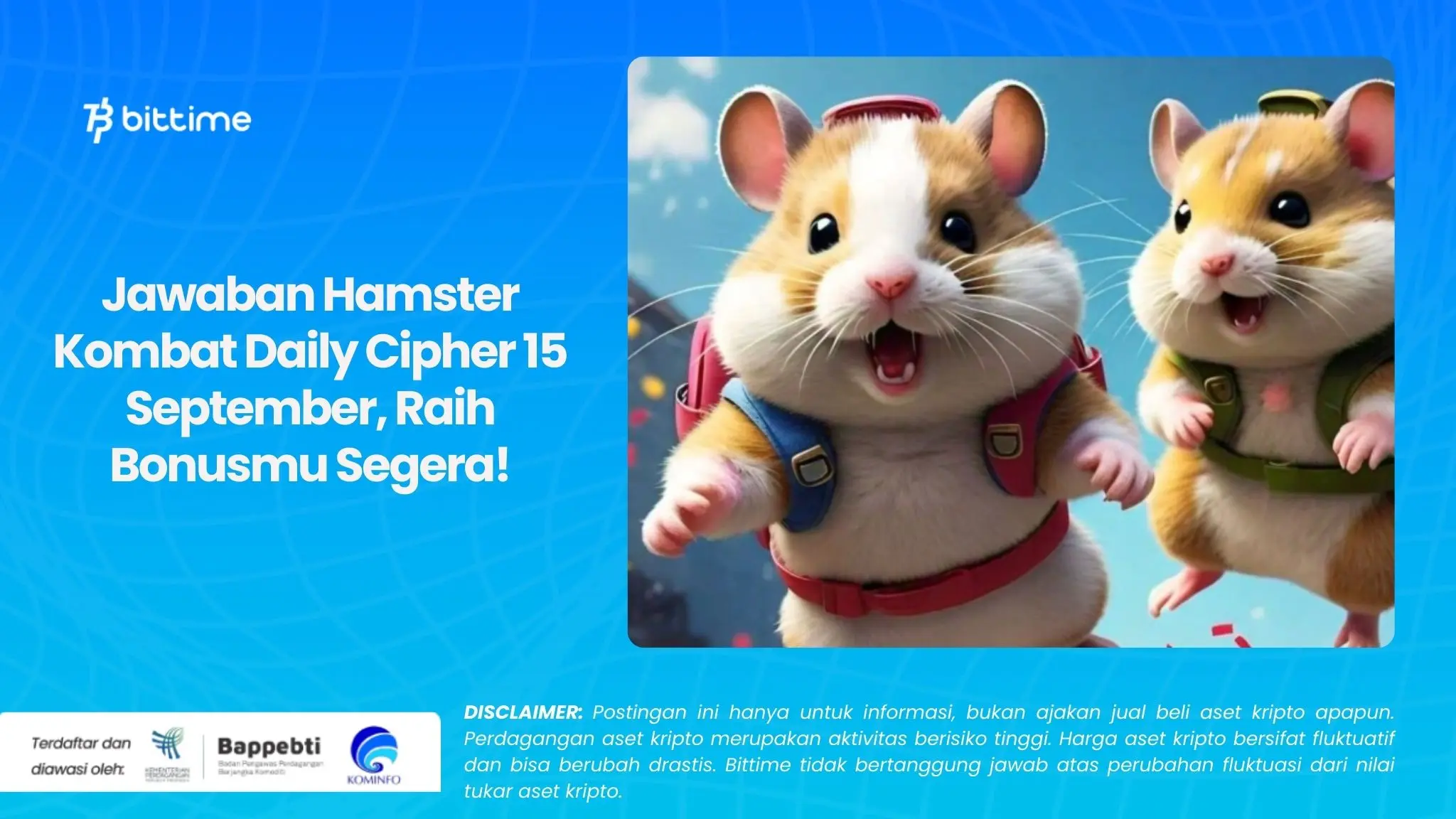 Jawaban Hamster Kombat Daily Cipher 15 September, Raih Bonusmu Segera!.webp