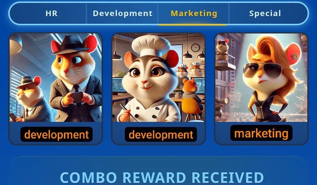 Hamster Kombat GameDev Heroes Daily Combo 14 April 2025