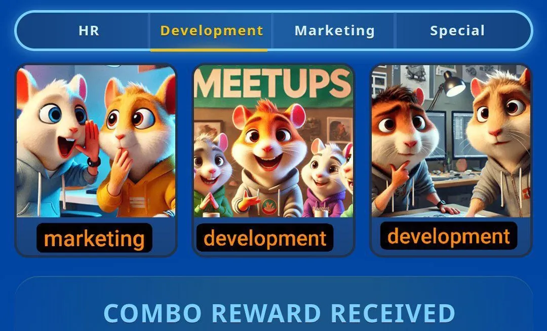 Hamster Kombat GameDev Heroes Daily Combo 15 April 2025
