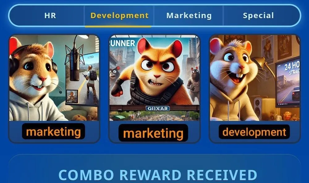 Hamster Kombat GameDev Heroes Daily Combo 16 April 2025