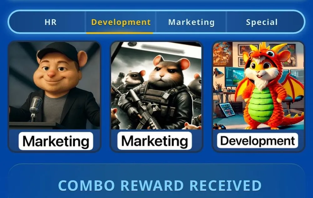 Hamster Kombat GameDev Heroes Daily Combo 16 Mei 2025