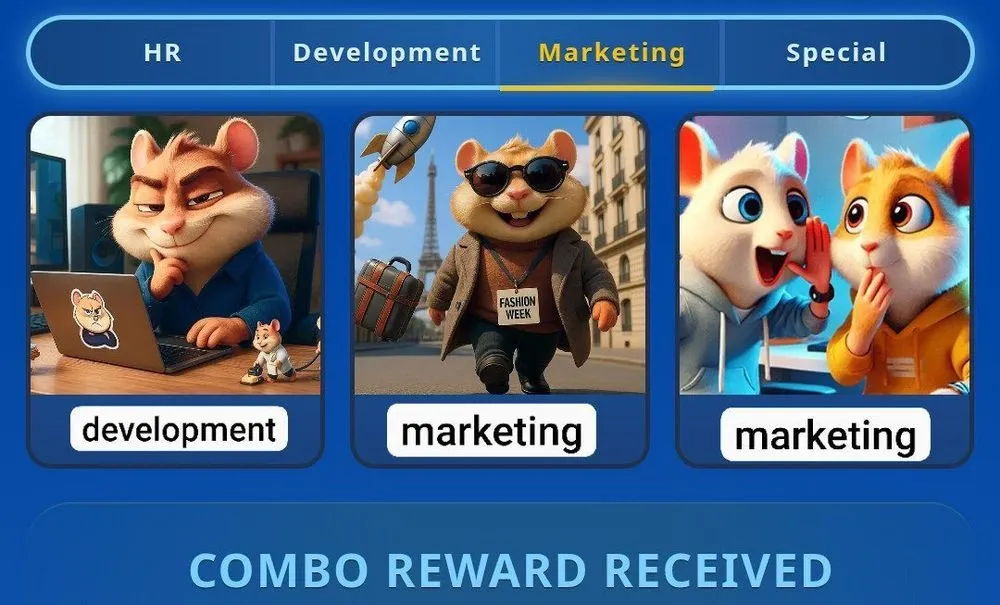 Hamster Kombat GameDev Heroes Daily Combo 8 Mei 2025