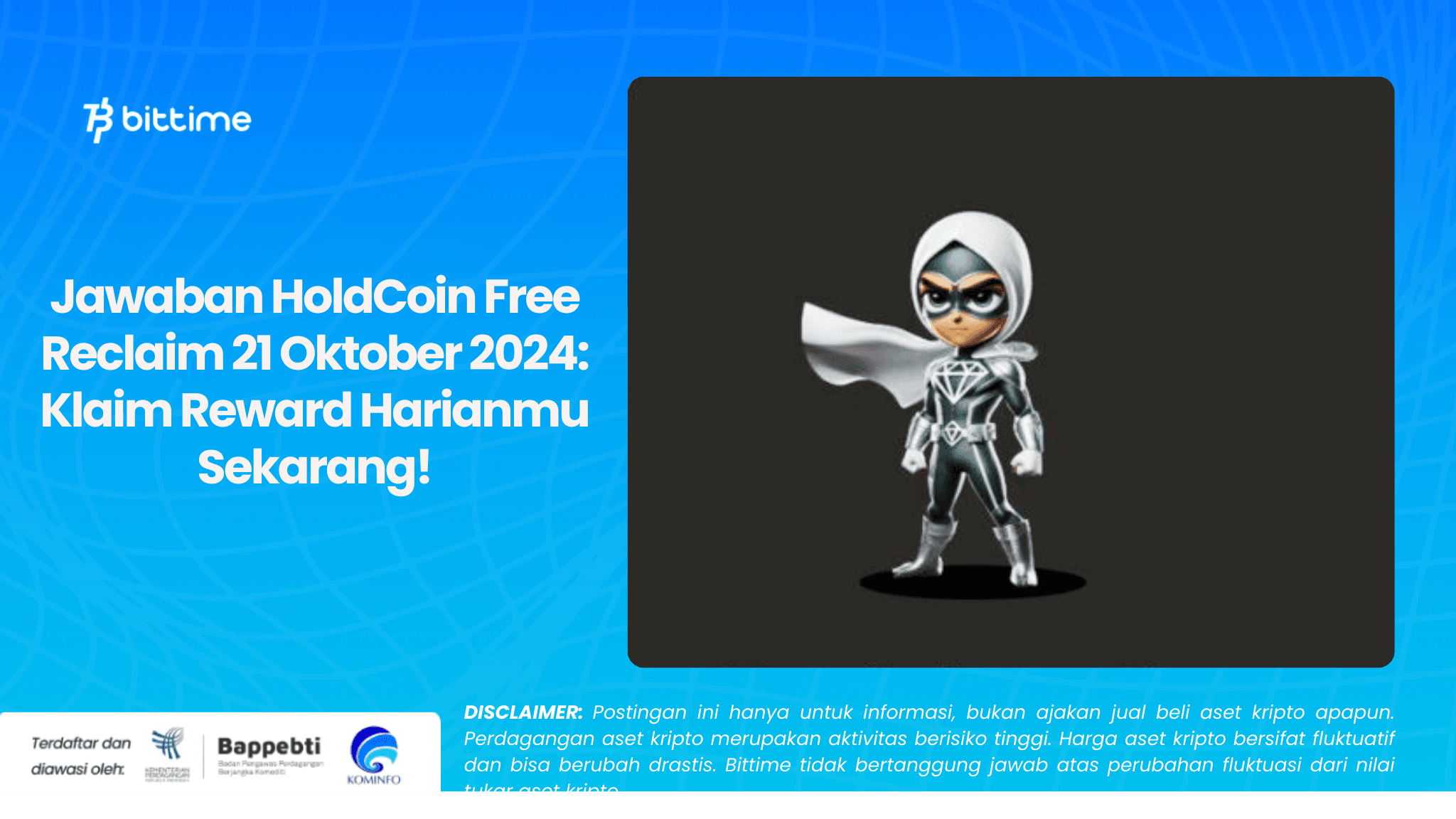 Jawaban HoldCoin Free Reclaim 21 Oktober 2024: Klaim Reward Harianmu Sekarang!