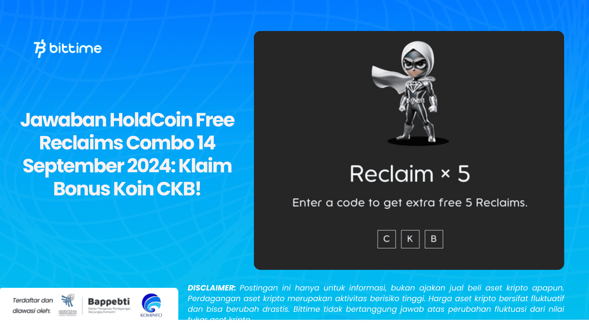 Jawaban HoldCoin Free Reclaims Combo 14 September 2024 Klaim Bonus Koin CKB!.png
