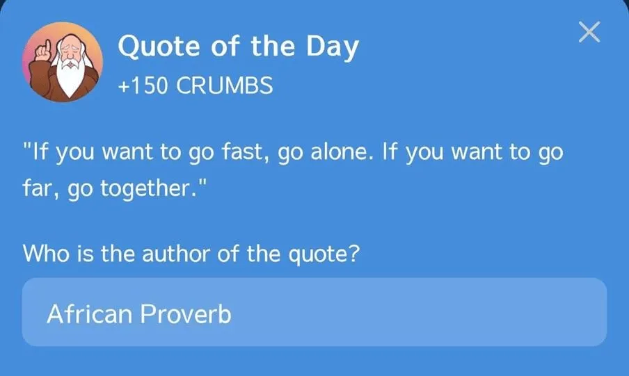 Hrum Quote of the 11 Day April 2025