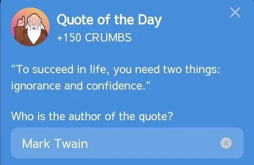 Hrum Quote of the Day 2 Mei 2025
