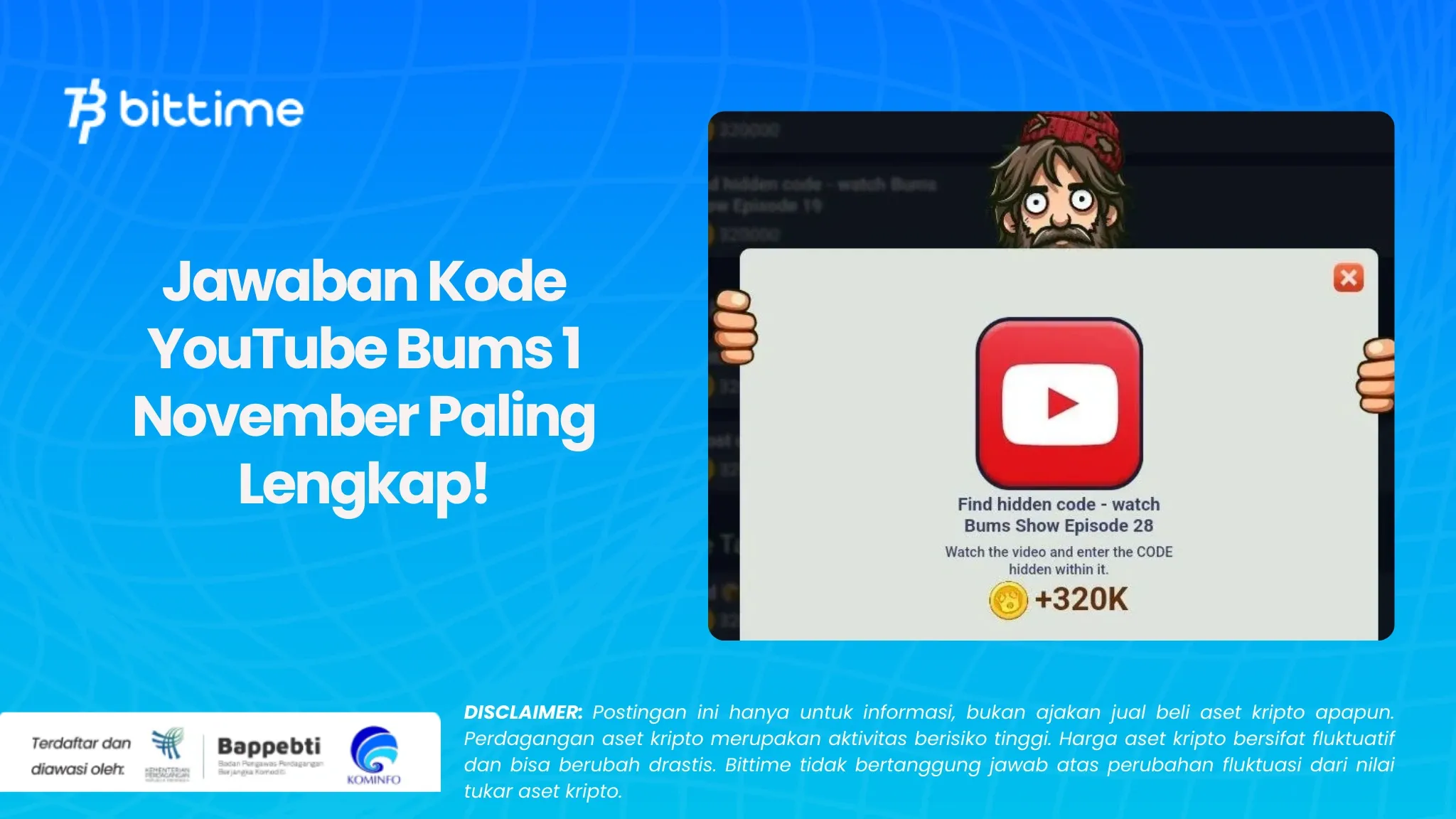 Jawaban Kode YouTube Bums 1 November Paling Lengkap!.webp