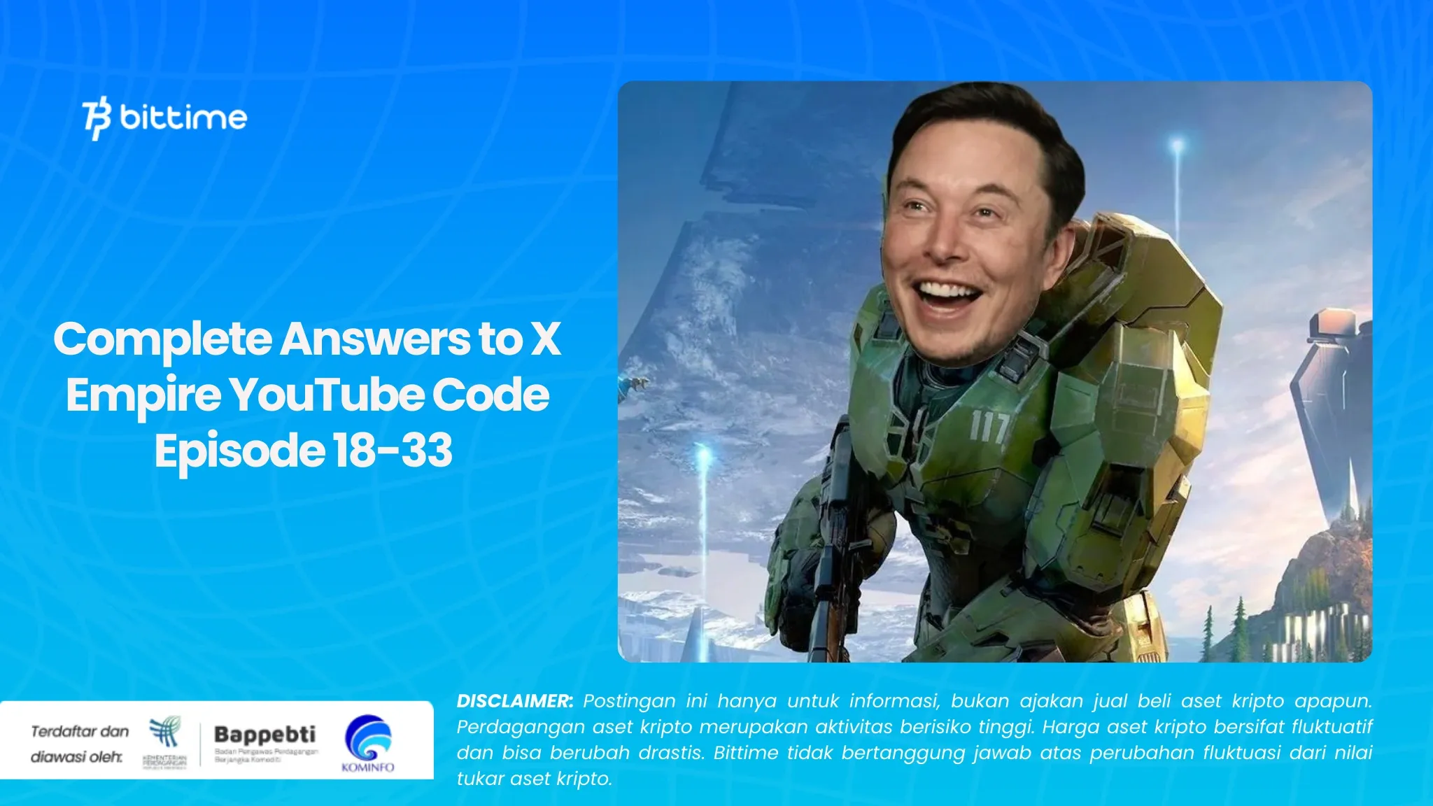 Jawaban Lengkap X Empire YouTube Code Episode 18-33